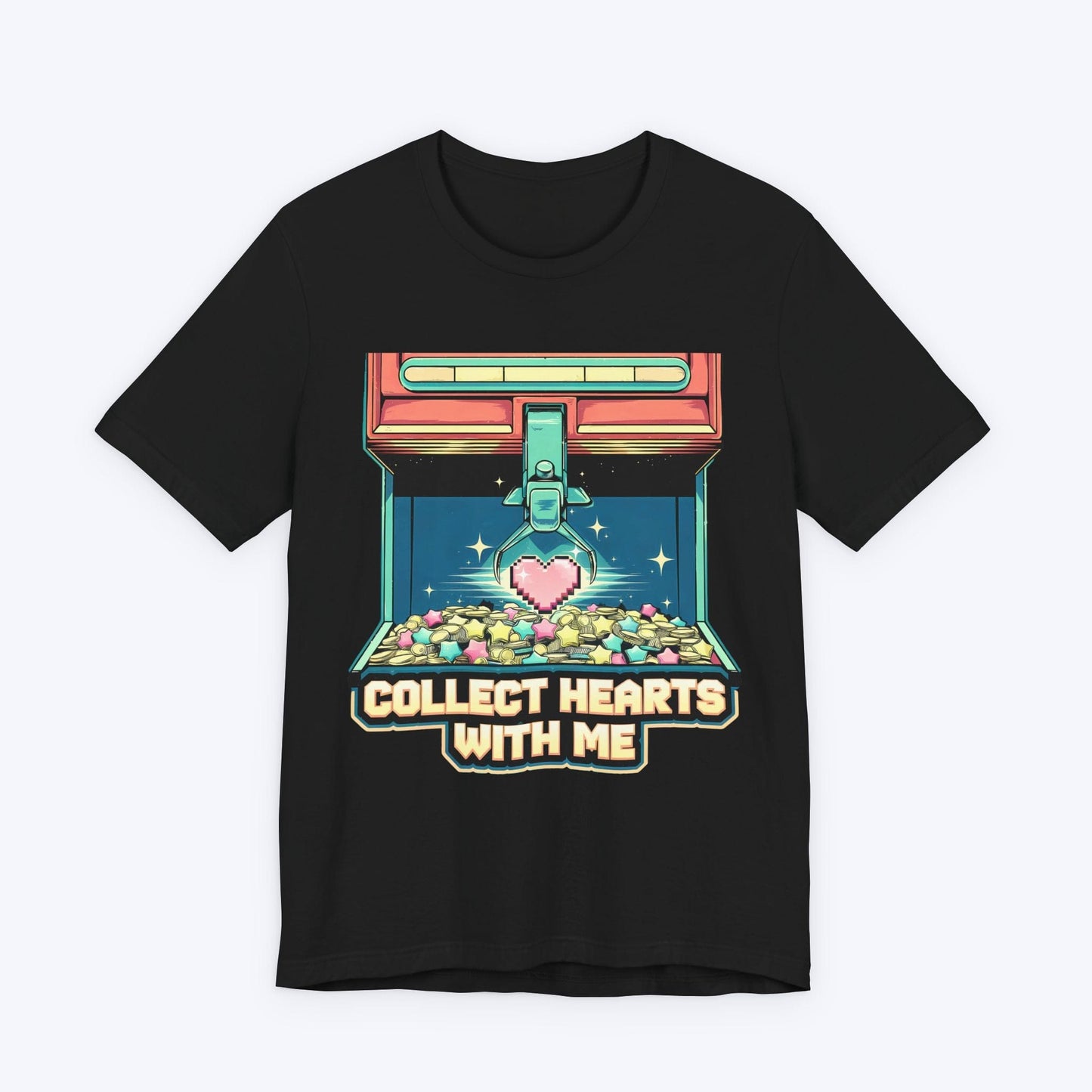 T-Shirt Black / S Collect Hearts With Me T-shirt