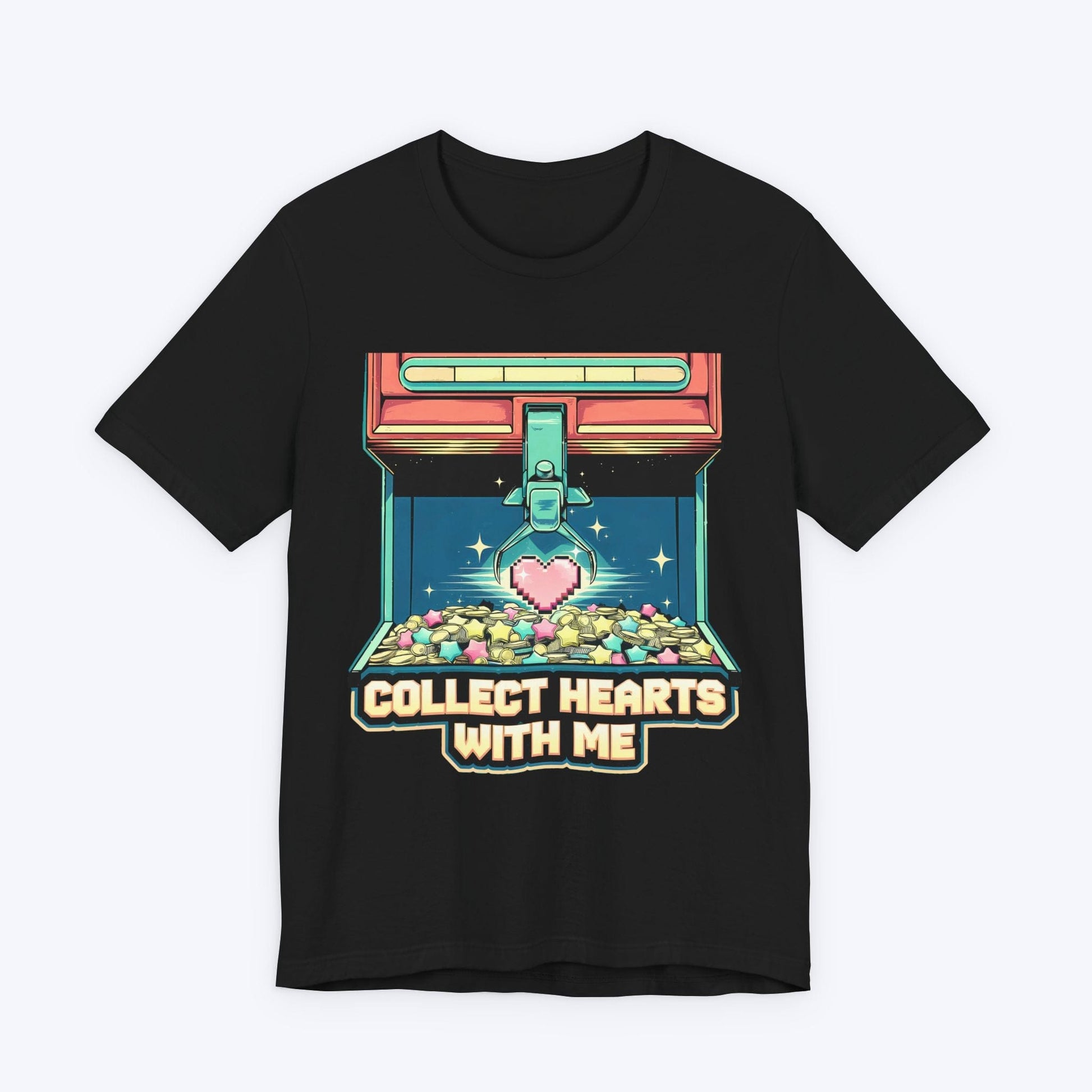 T-Shirt Black / S Collect Hearts With Me T-shirt