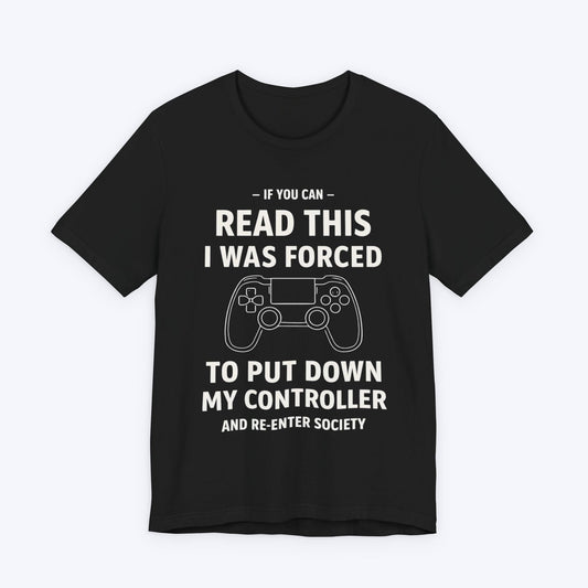 T-Shirt Black / S Controller Down T-shirt