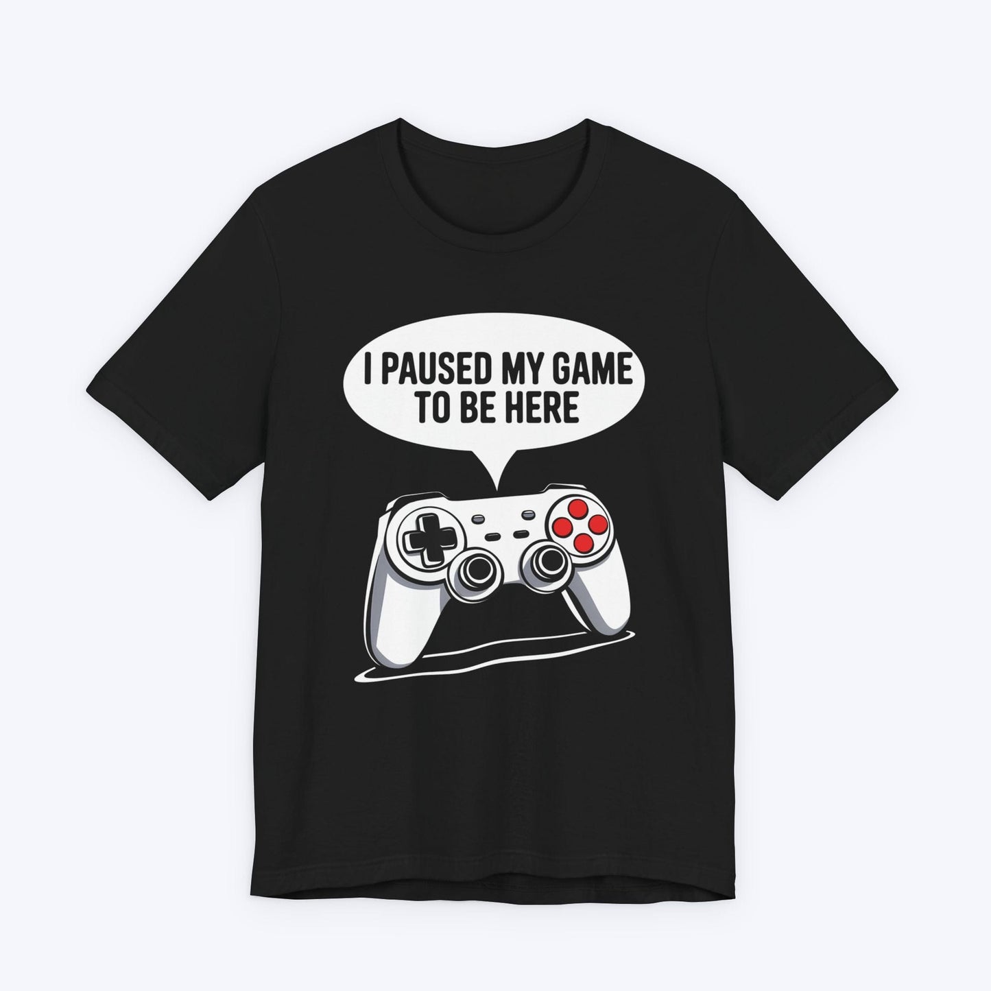 T-Shirt Black / S Controller Paused For Social Life T-shirt