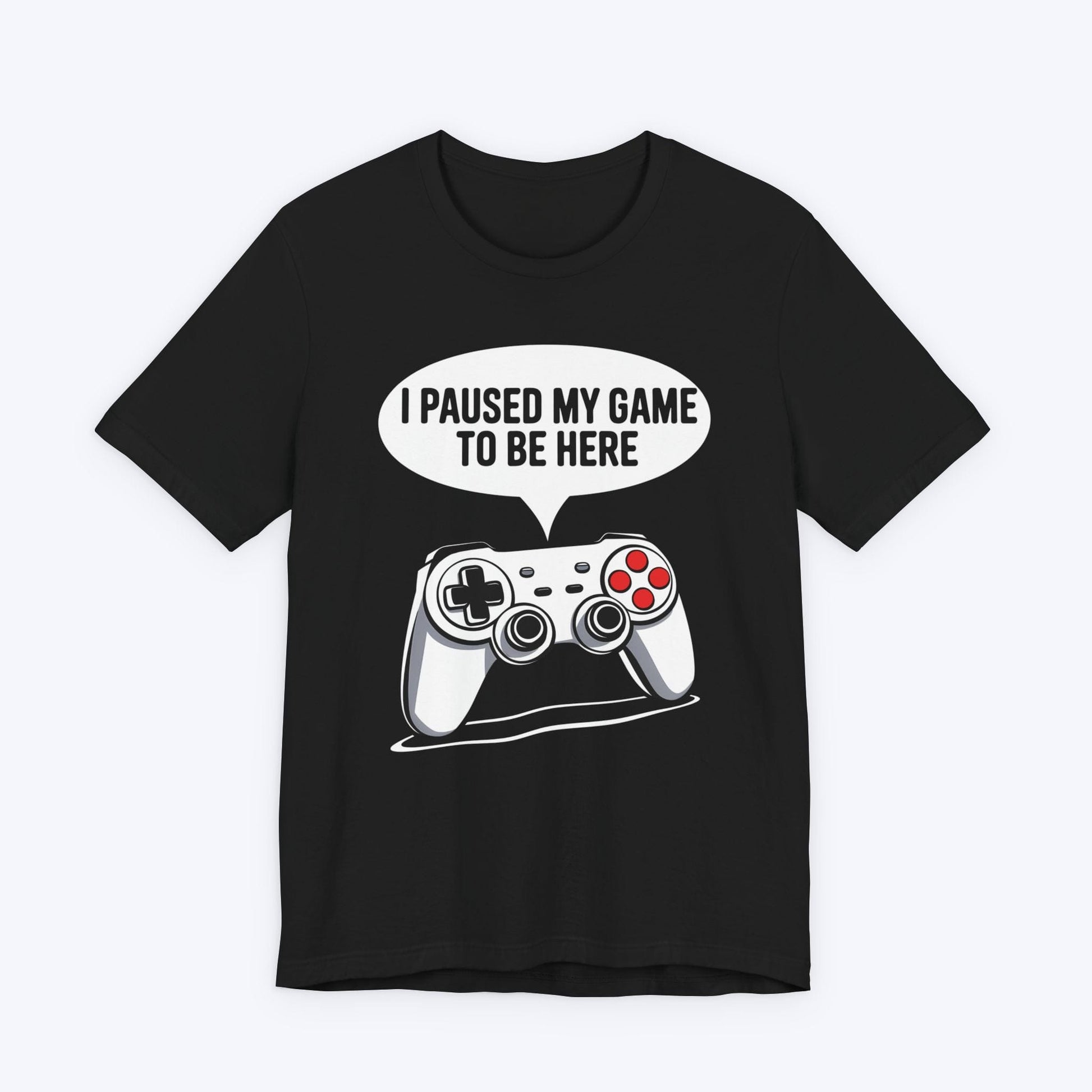 T-Shirt Black / S Controller Paused For Social Life T-shirt