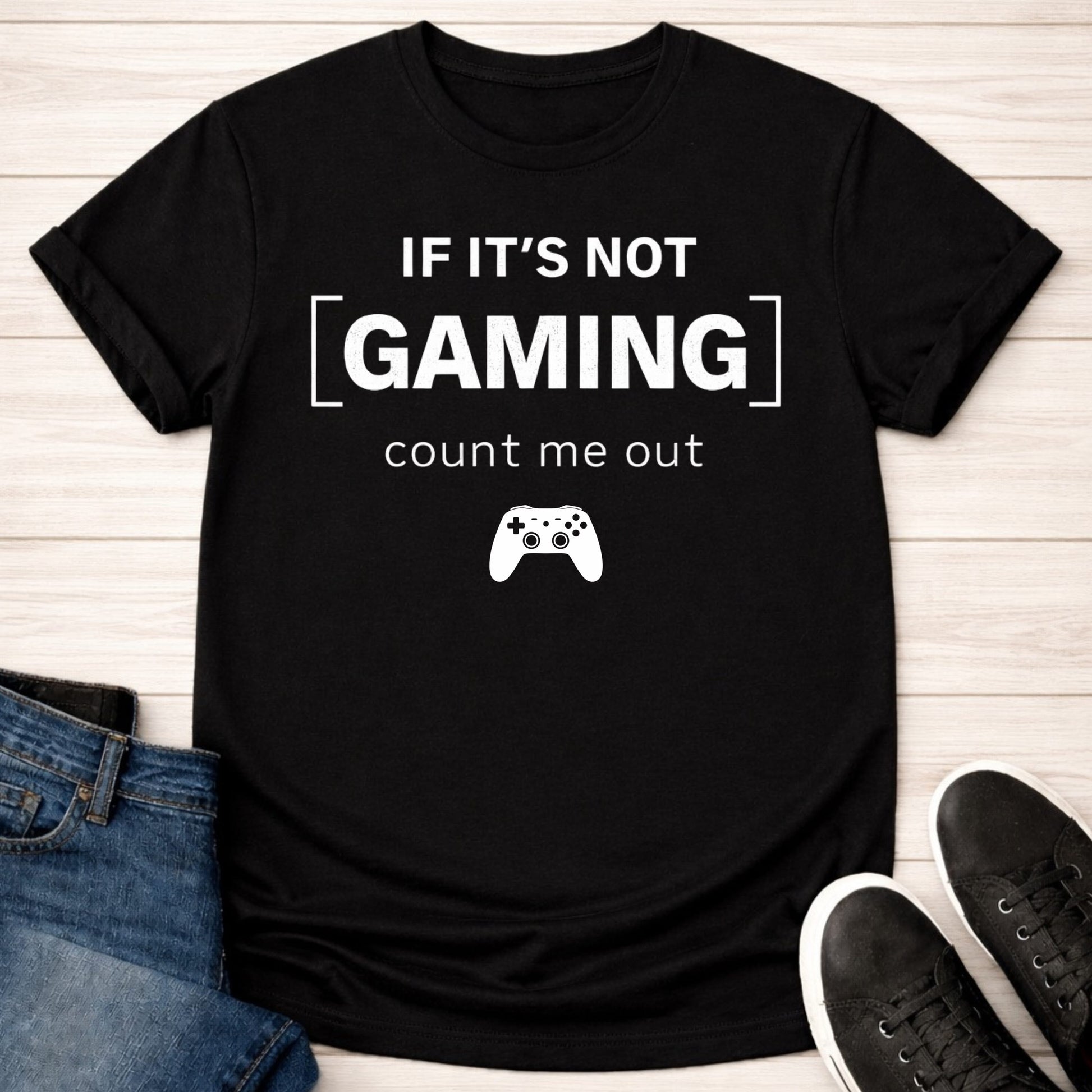 T-Shirt Black / S Count Me Out T-shirt