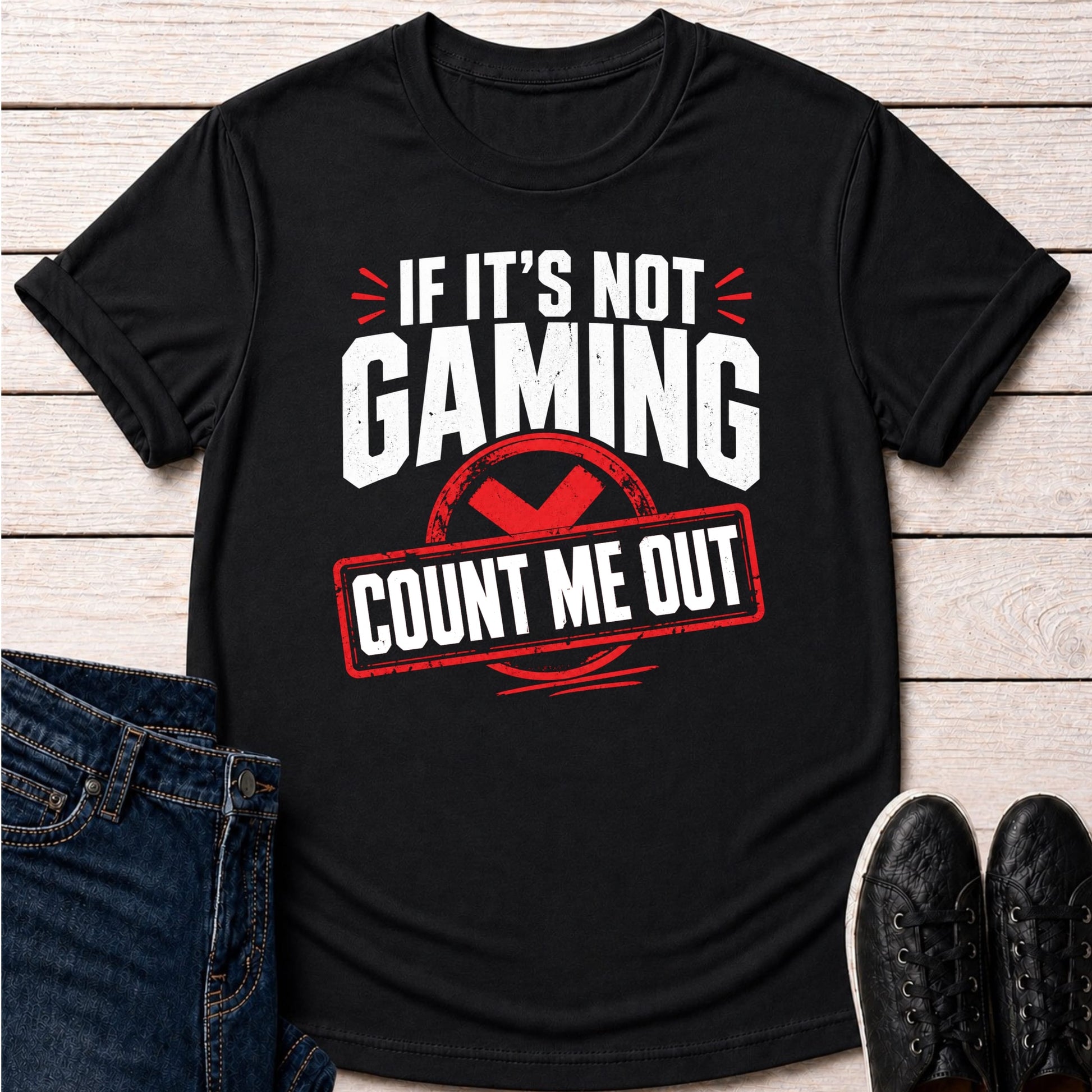 T-Shirt Black / S Count Me Out T-shirt