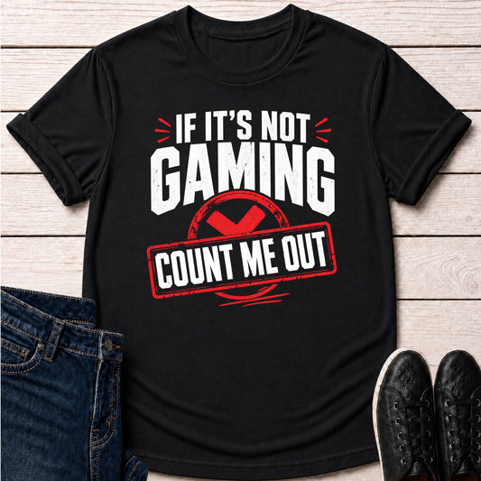 T-Shirt Black / S Count Me Out T-shirt