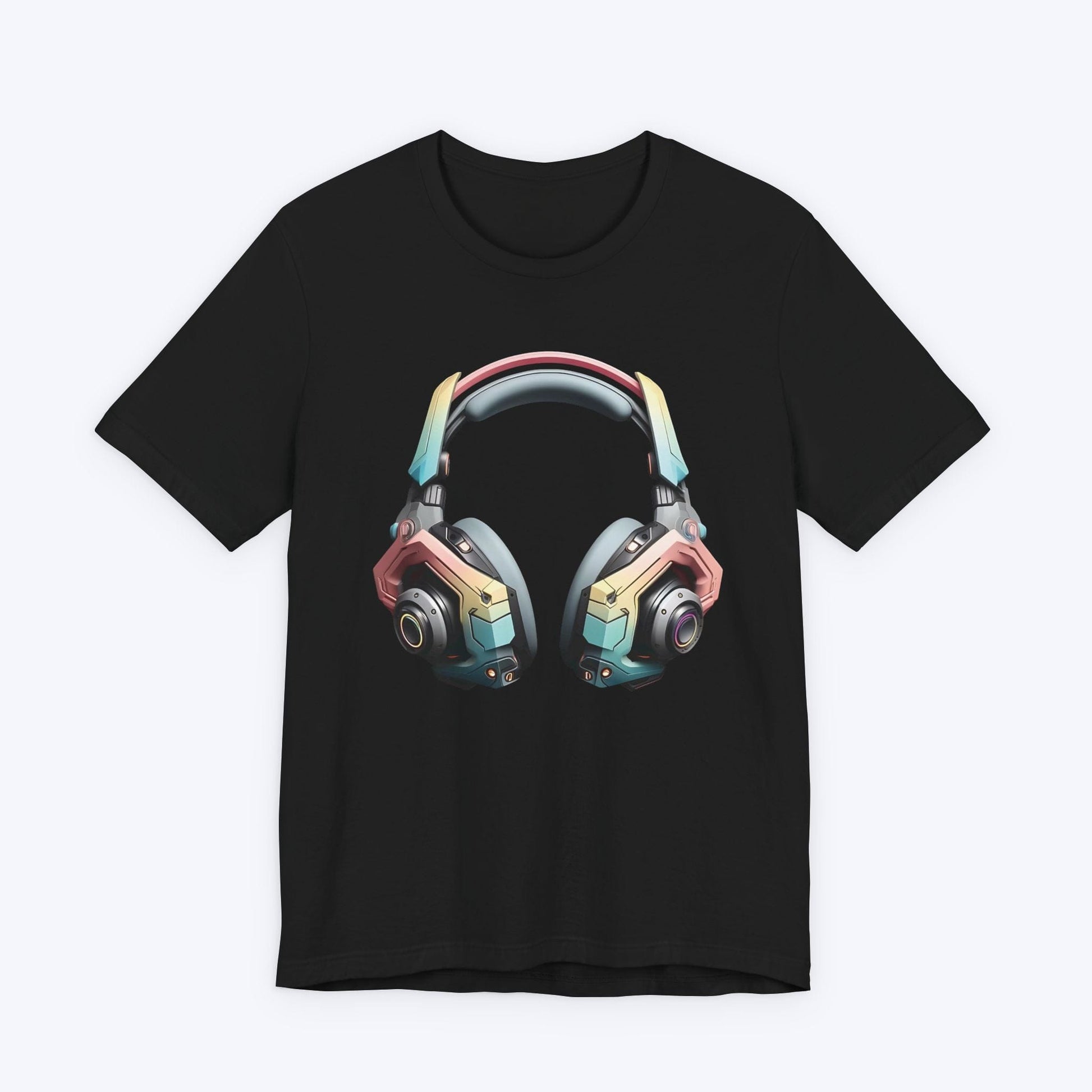 T-Shirt Black / S Cyber Echo Gaming Headset T-shirt