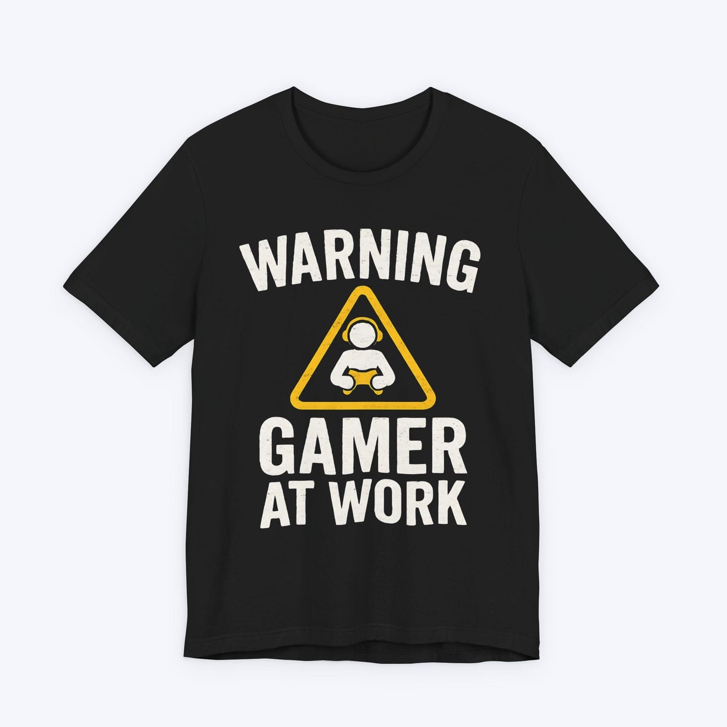T-Shirt Black / S Danger: Gamer at Work T-shirt