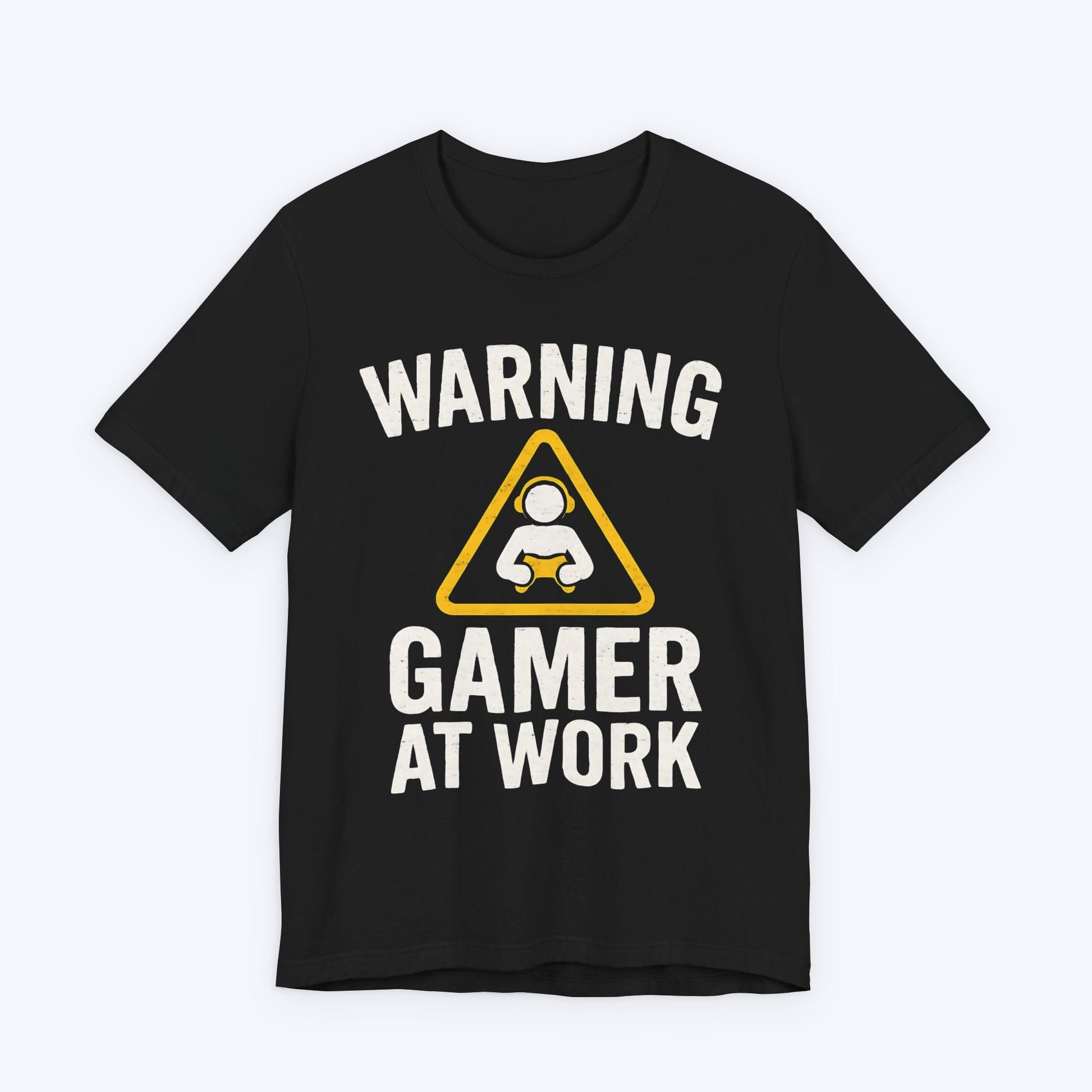 T-Shirt Black / S Danger: Gamer at Work T-shirt