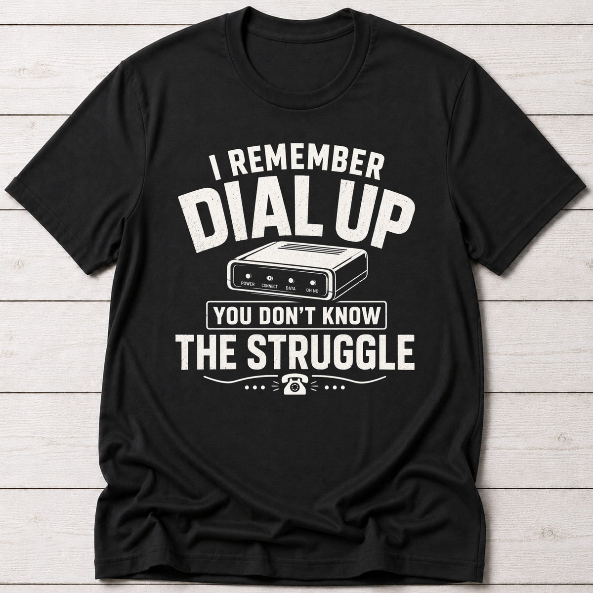 T-Shirt Black / S Dial Up T-shirt