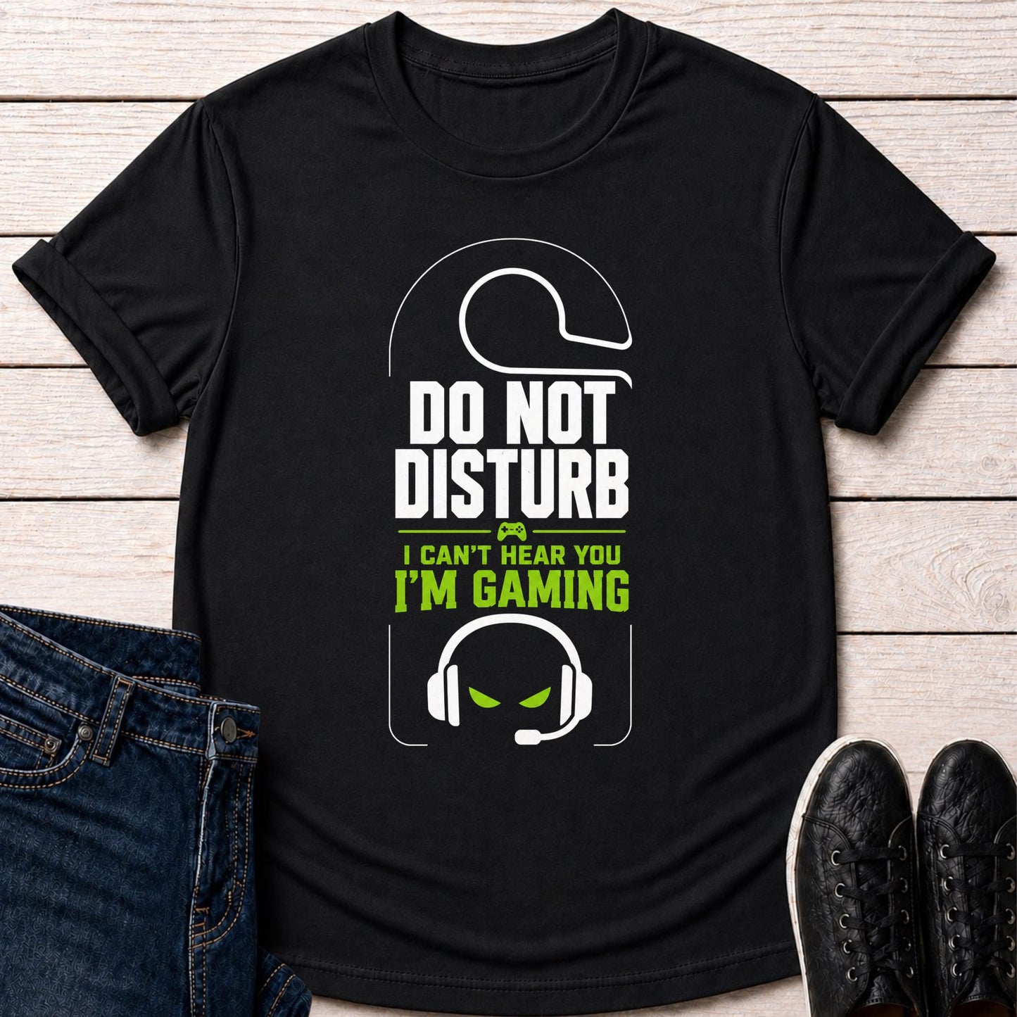 T-Shirt Black / S Do Not Disturb T-shirt