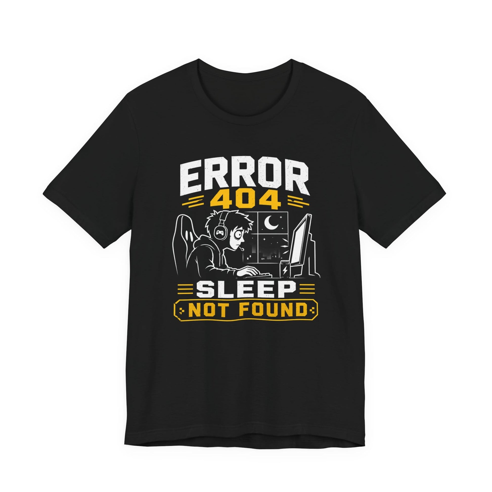 T-Shirt Black / S Error 404 Sleep T-shirt