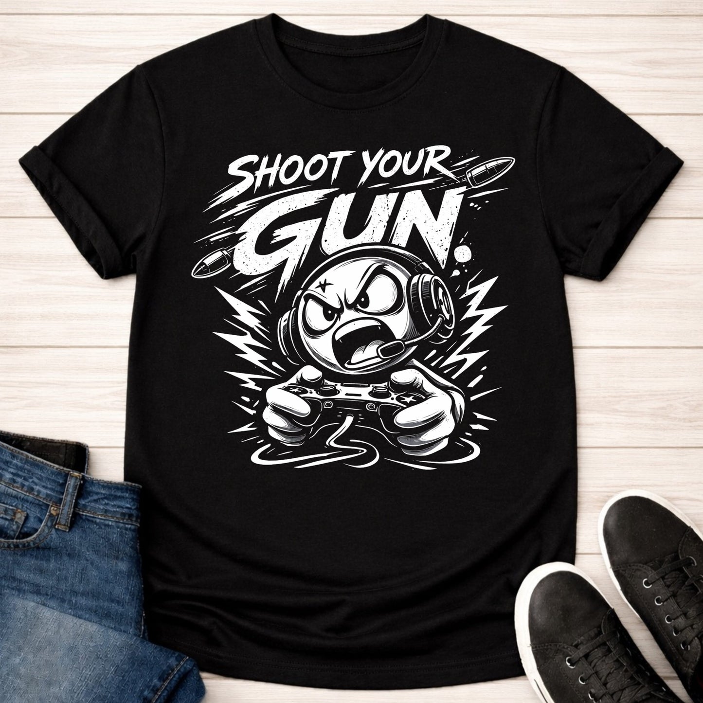 T-Shirt Black / S Fire, Aim, Ready T-shirt