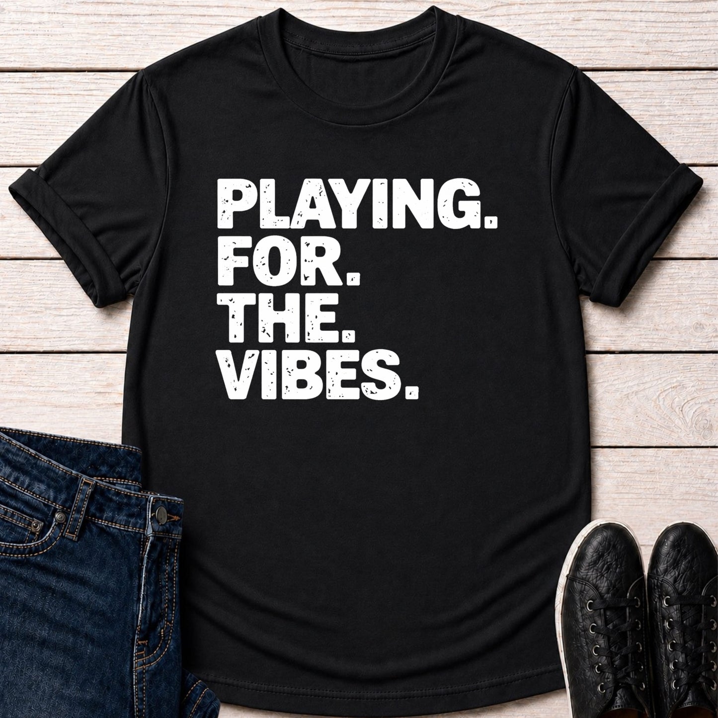 T-Shirt Black / S For The Vibes T-shirt