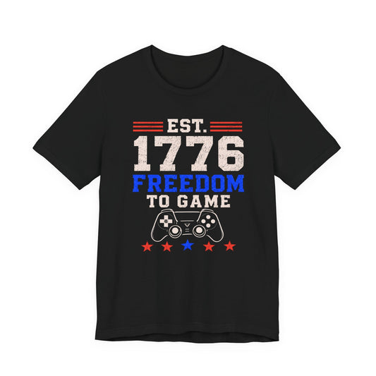 T-Shirt Black / S Freedom To Game T-shirt