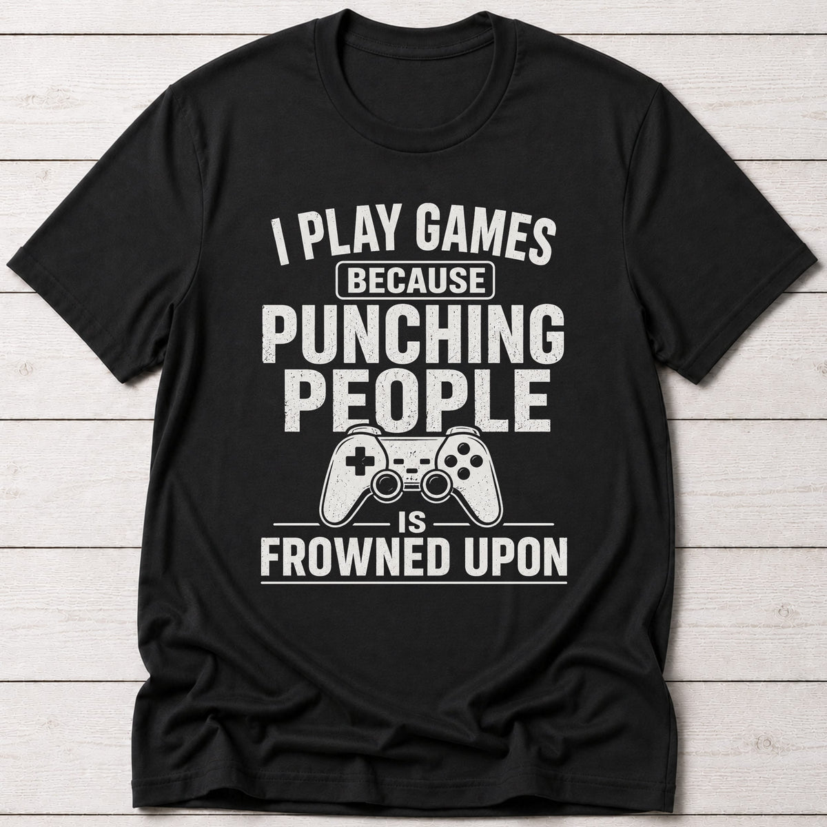 T-Shirt Black / S Frowned Upon T-shirt