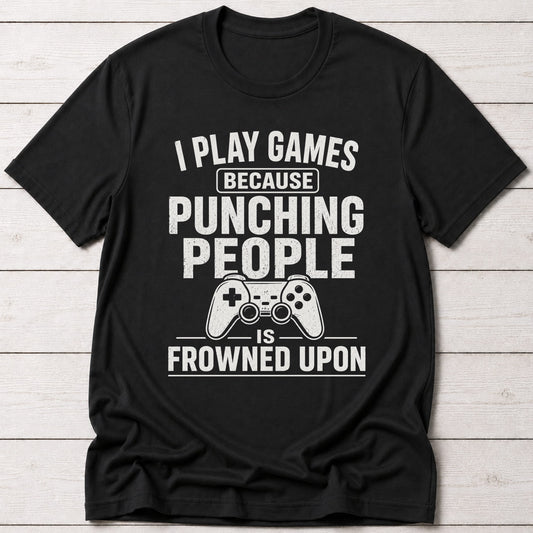 T-Shirt Black / S Frowned Upon T-shirt