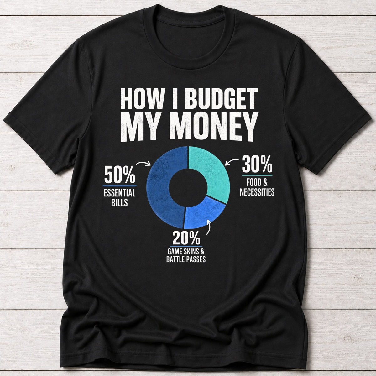 T-Shirt Black / S Game Budget T-shirt