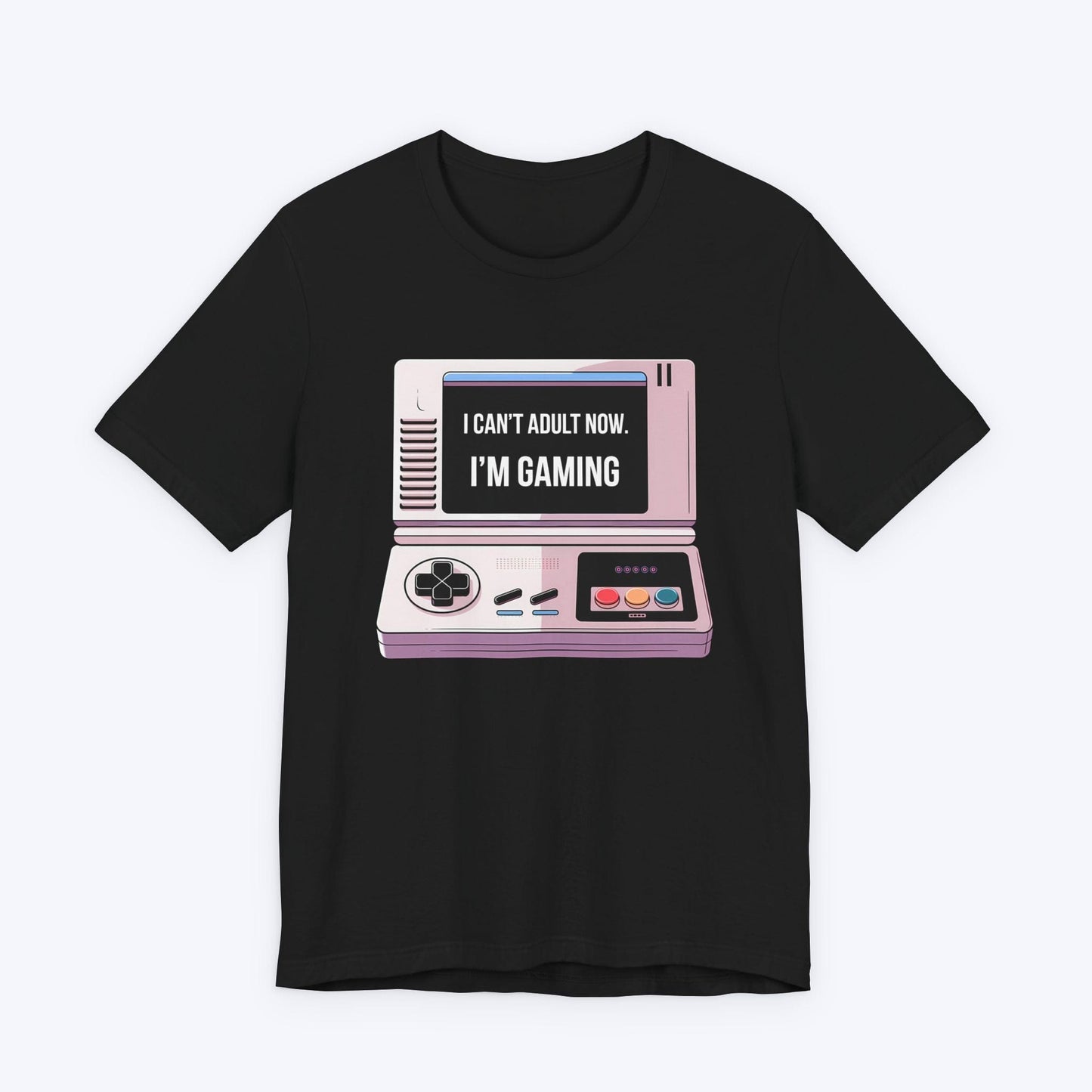 T-Shirt Black / S Game First, Adult Later T-shirt