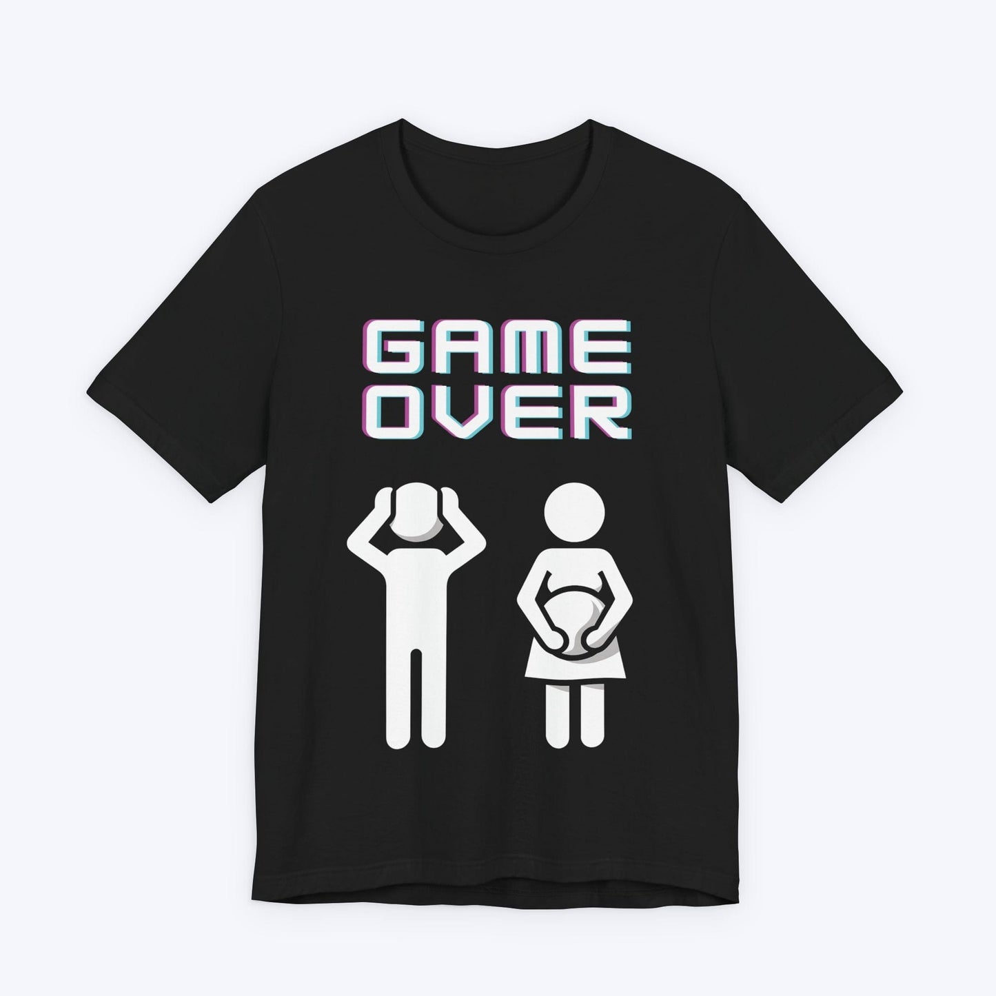 T-Shirt Black / S Game Over: New Player Loading T-shirt