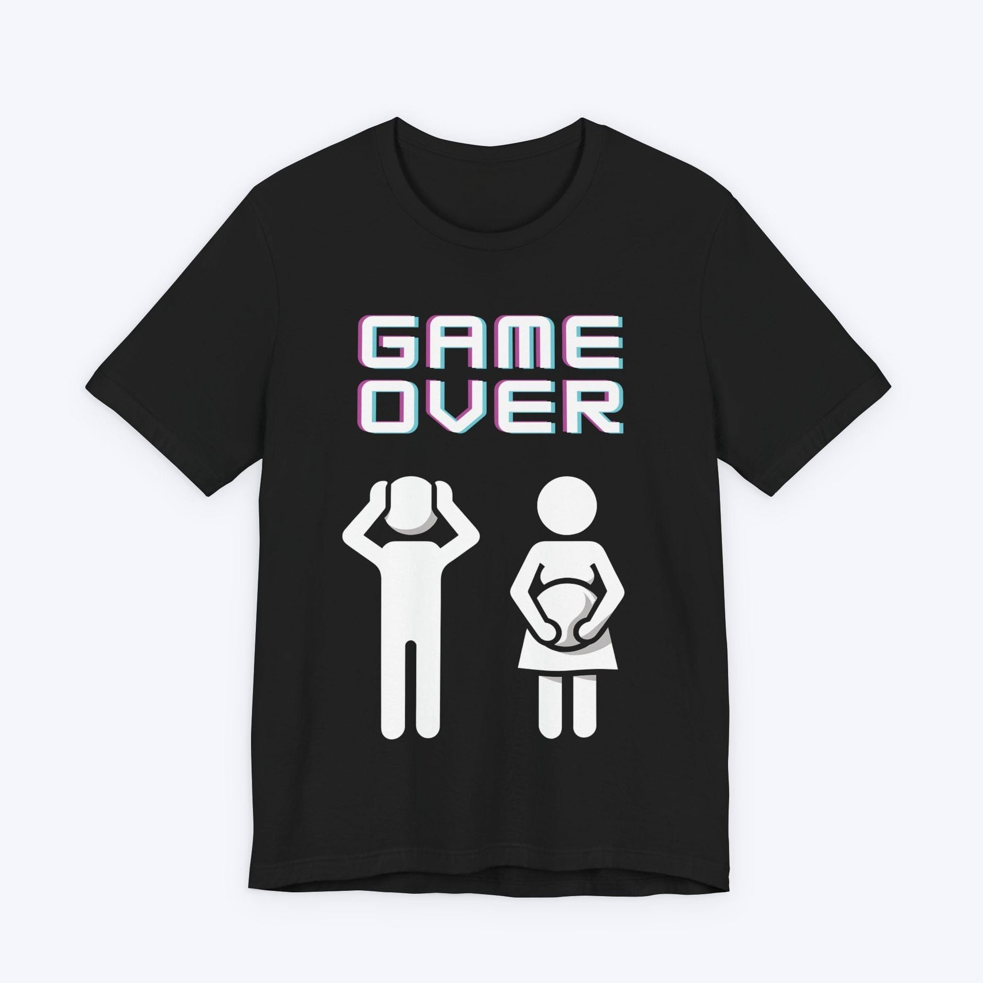 T-Shirt Black / S Game Over: New Player Loading T-shirt