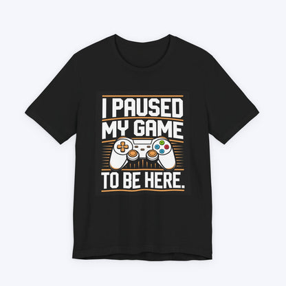 T-Shirt Black / S Game Progress on Hold T-shirt