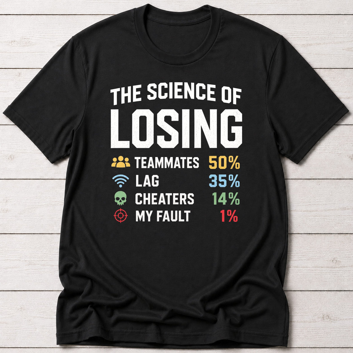 T-Shirt Black / S Game Science T-shirt