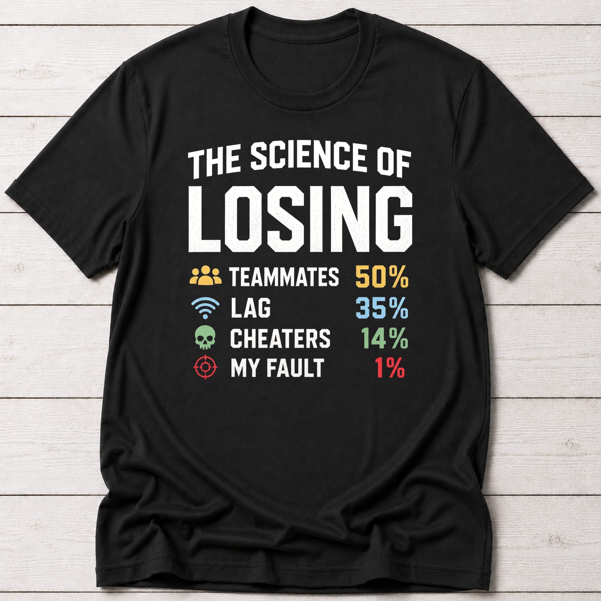 T-Shirt Black / S Game Science T-shirt