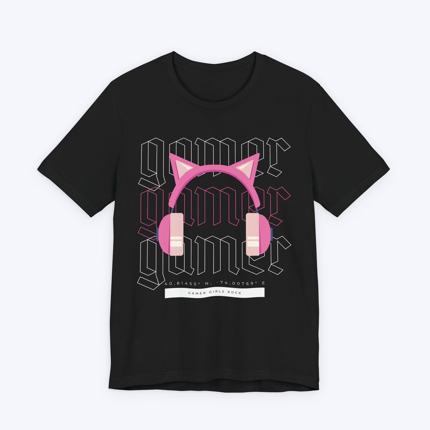 T-Shirt Black / S Gamer Girls Rock T-shirt