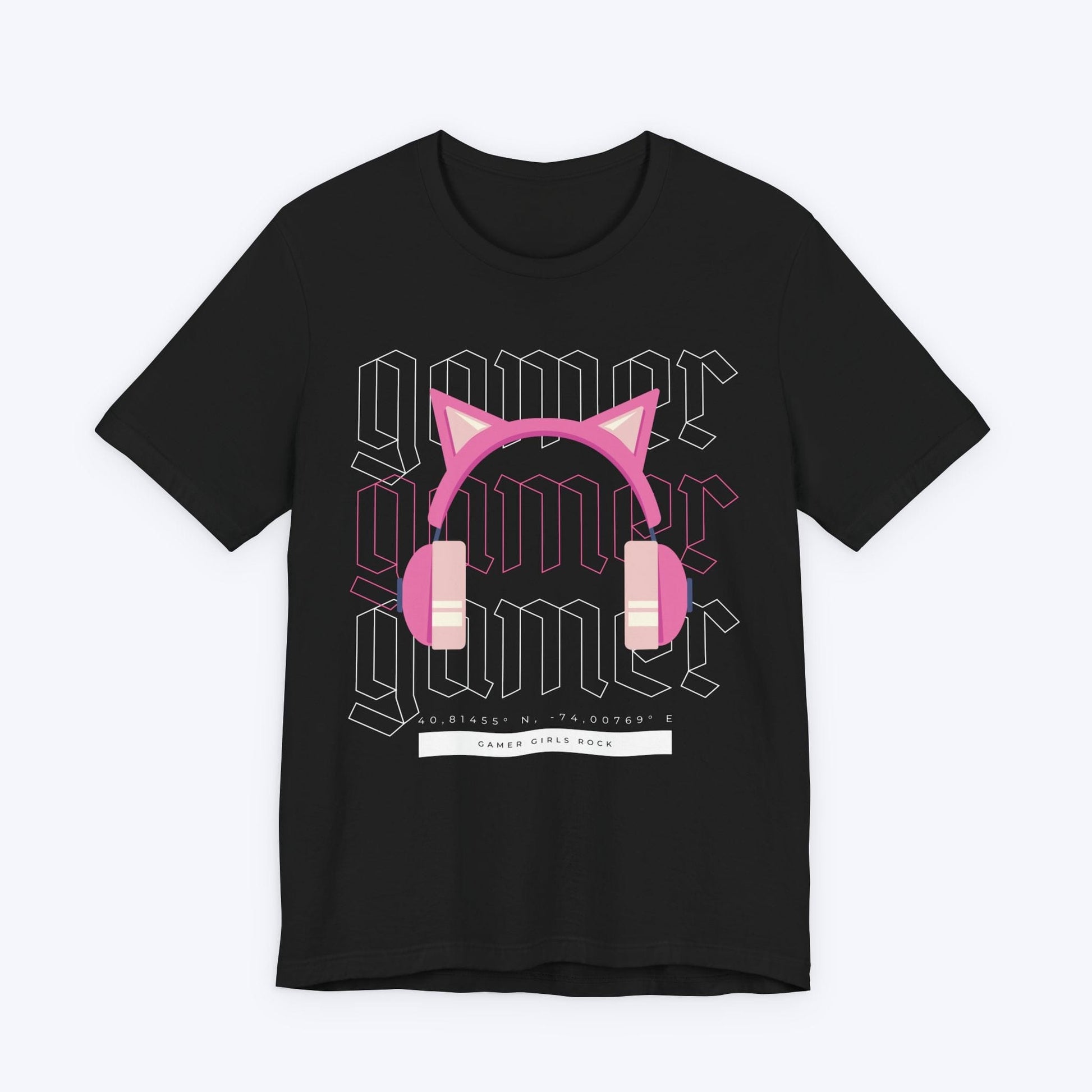 T-Shirt Black / S Gamer Girls Rock T-shirt
