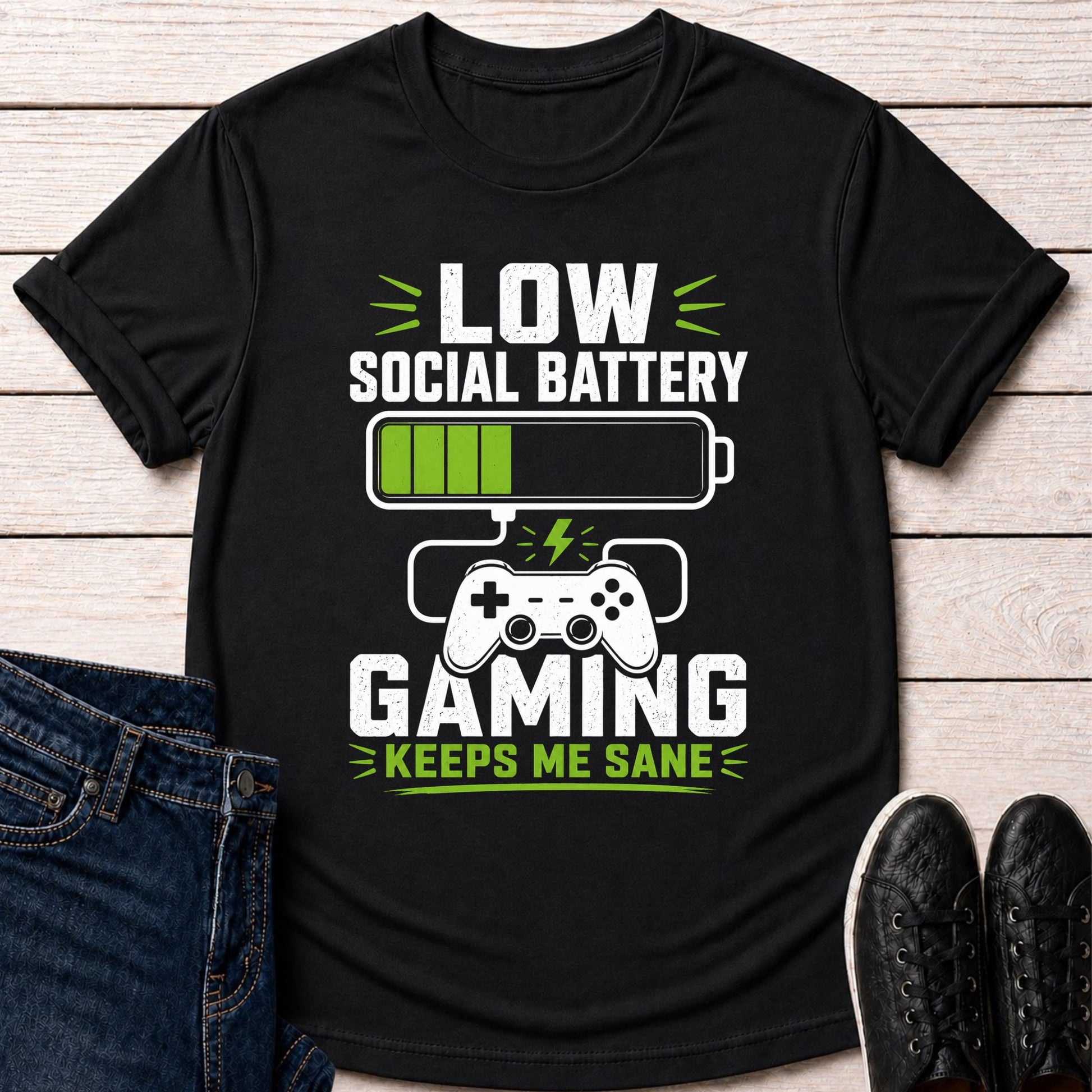 T-Shirt Black / S Gamer Reset T-shirt