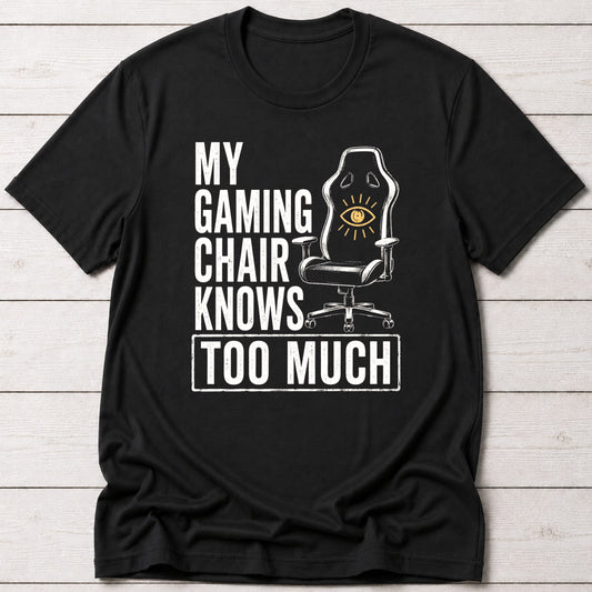 T-Shirt Black / S Gaming Chair Antics T-shirt