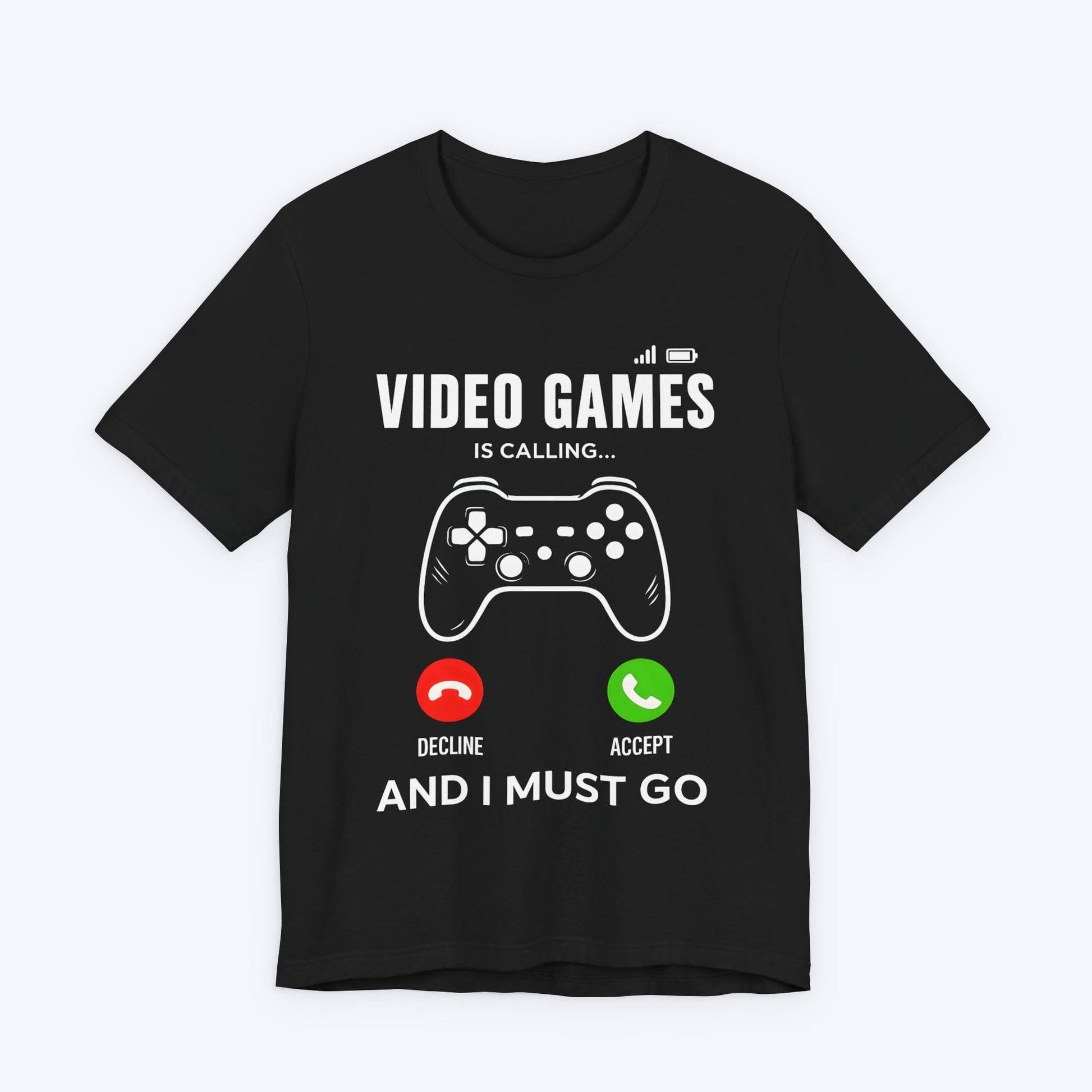 T-Shirt Black / S Gaming Is Calling T-shirt