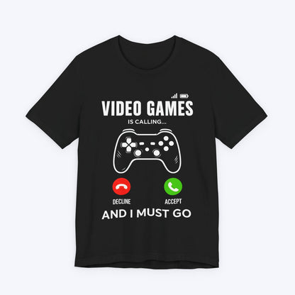T-Shirt Black / S Gaming Is Calling T-shirt