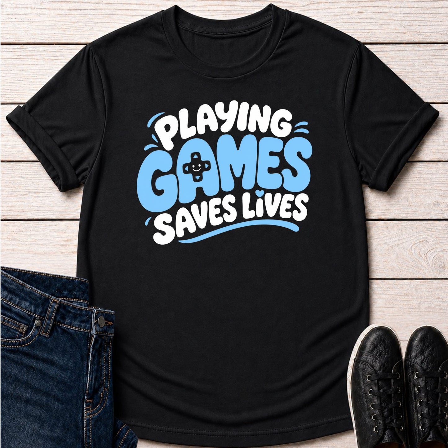 T-Shirt Black / S Gaming is Life T-shirt
