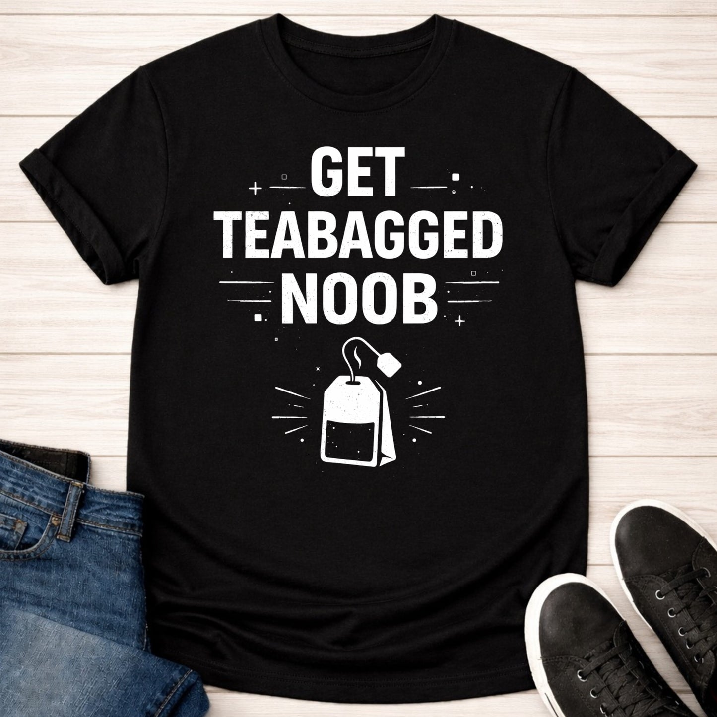 T-Shirt Black / S Get Teabagged T-shirt