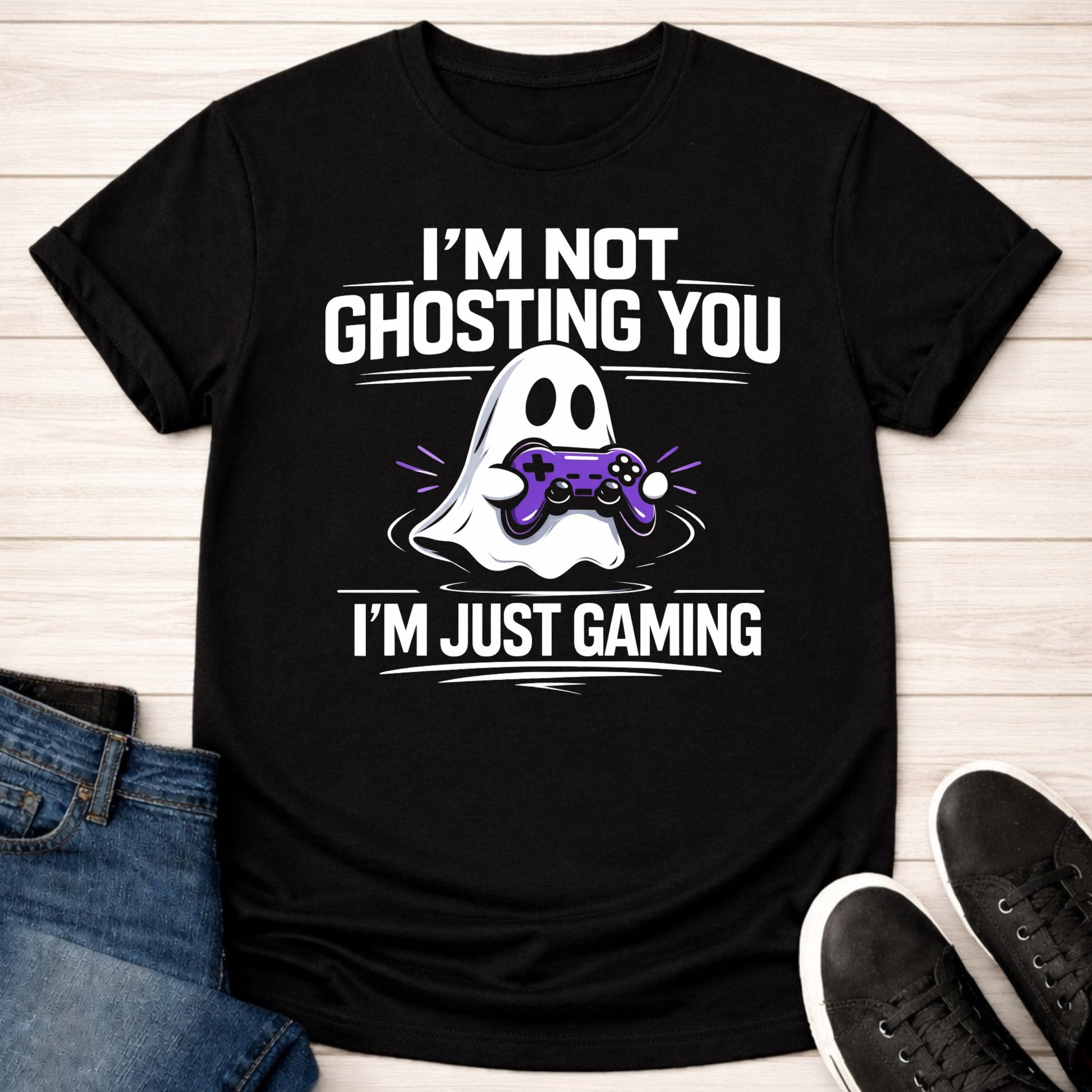 T-Shirt Black / S Ghost Mode T-shirt