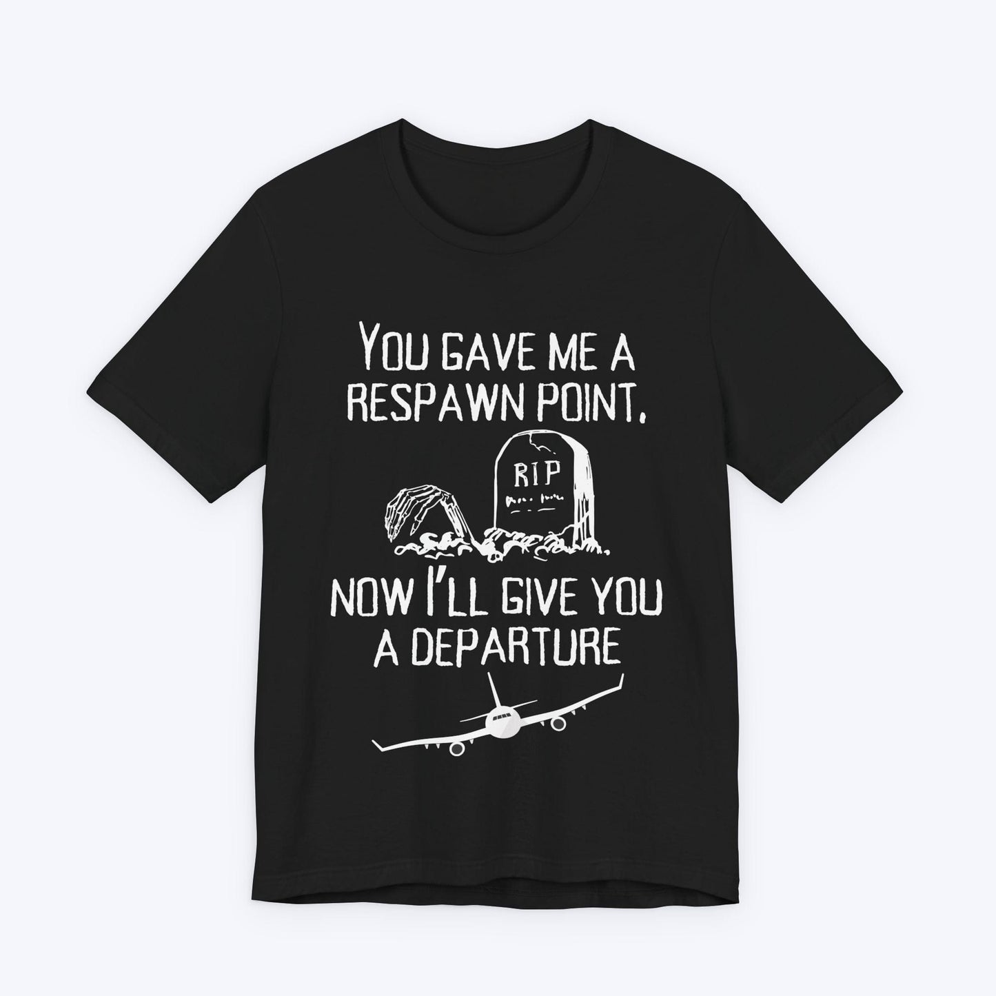 T-Shirt Black / S Giving You a Departure T-shirt