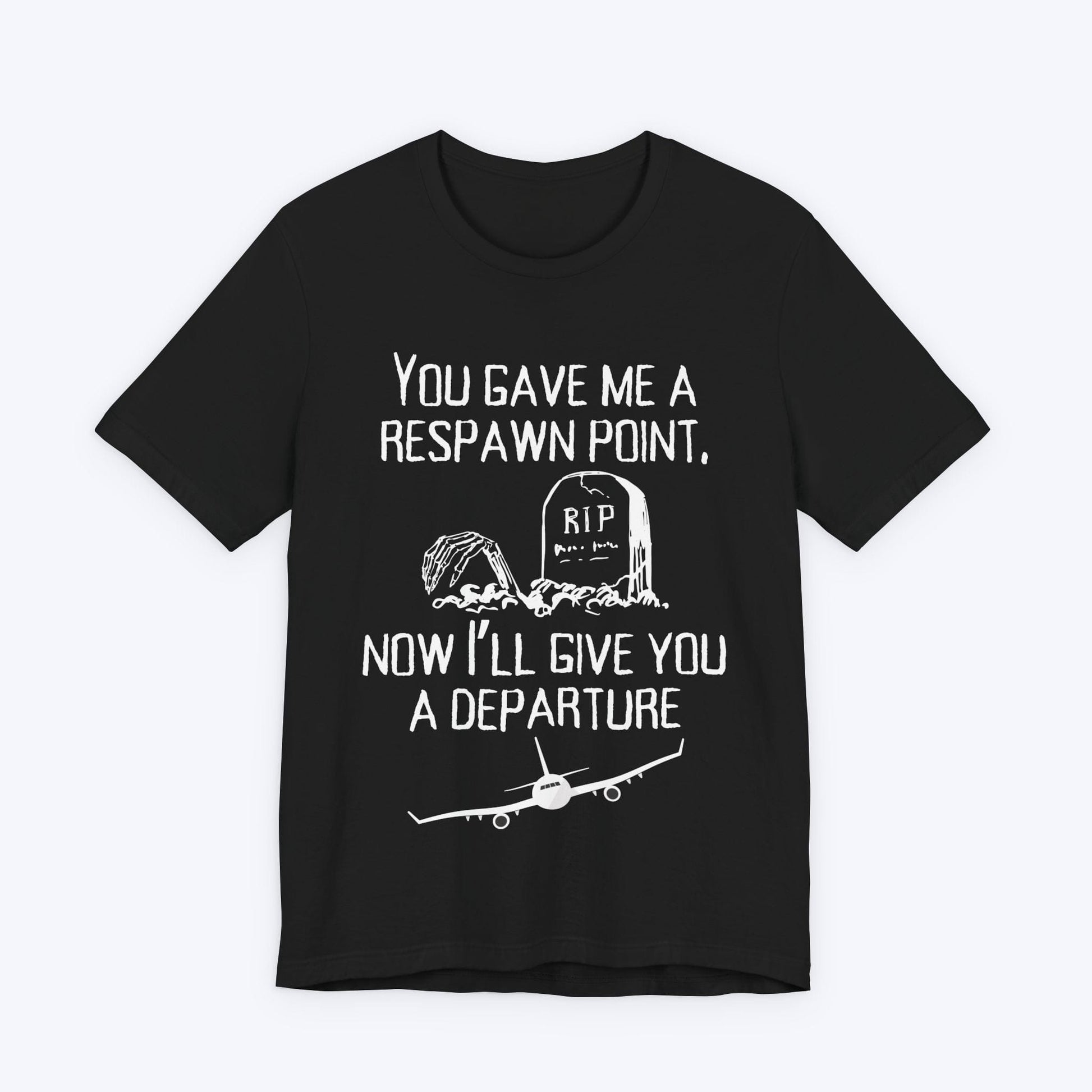 T-Shirt Black / S Giving You a Departure T-shirt