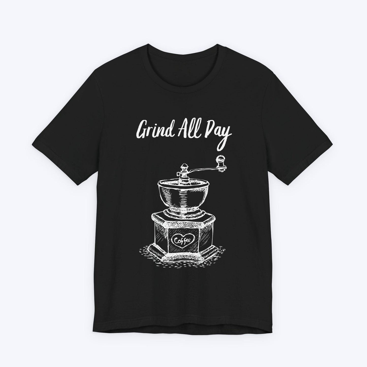 T-Shirt Black / S Grind All Day T-shirt