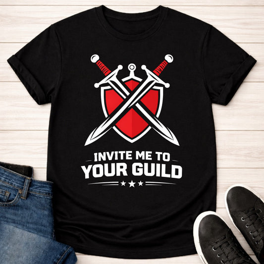 T-Shirt Black / S Guild Invitation T-shirt