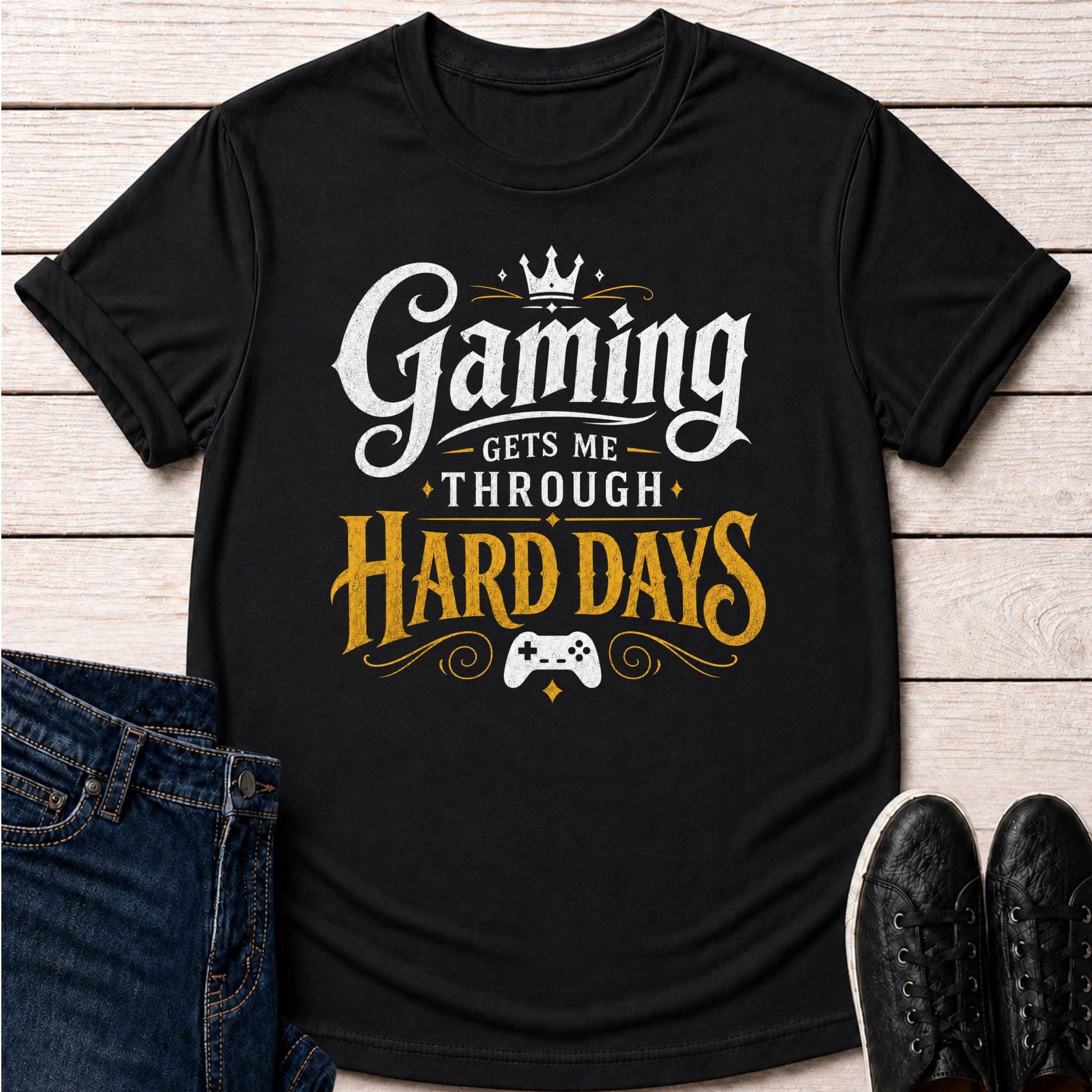 T-Shirt Black / S Hard Days T-shirt