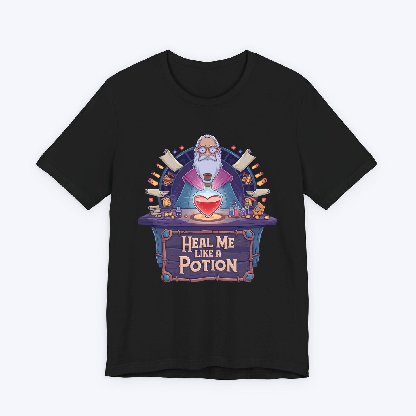 T-Shirt Black / S Heal Me Like A Potion T-shirt