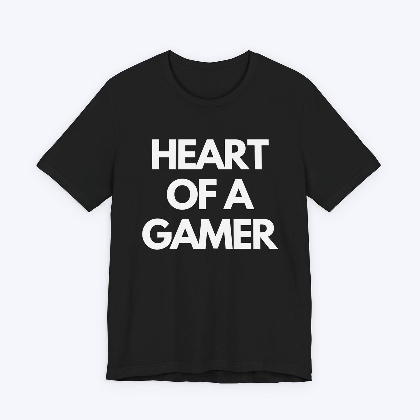 T-Shirt Black / S Heart of a Gamer T-shirt