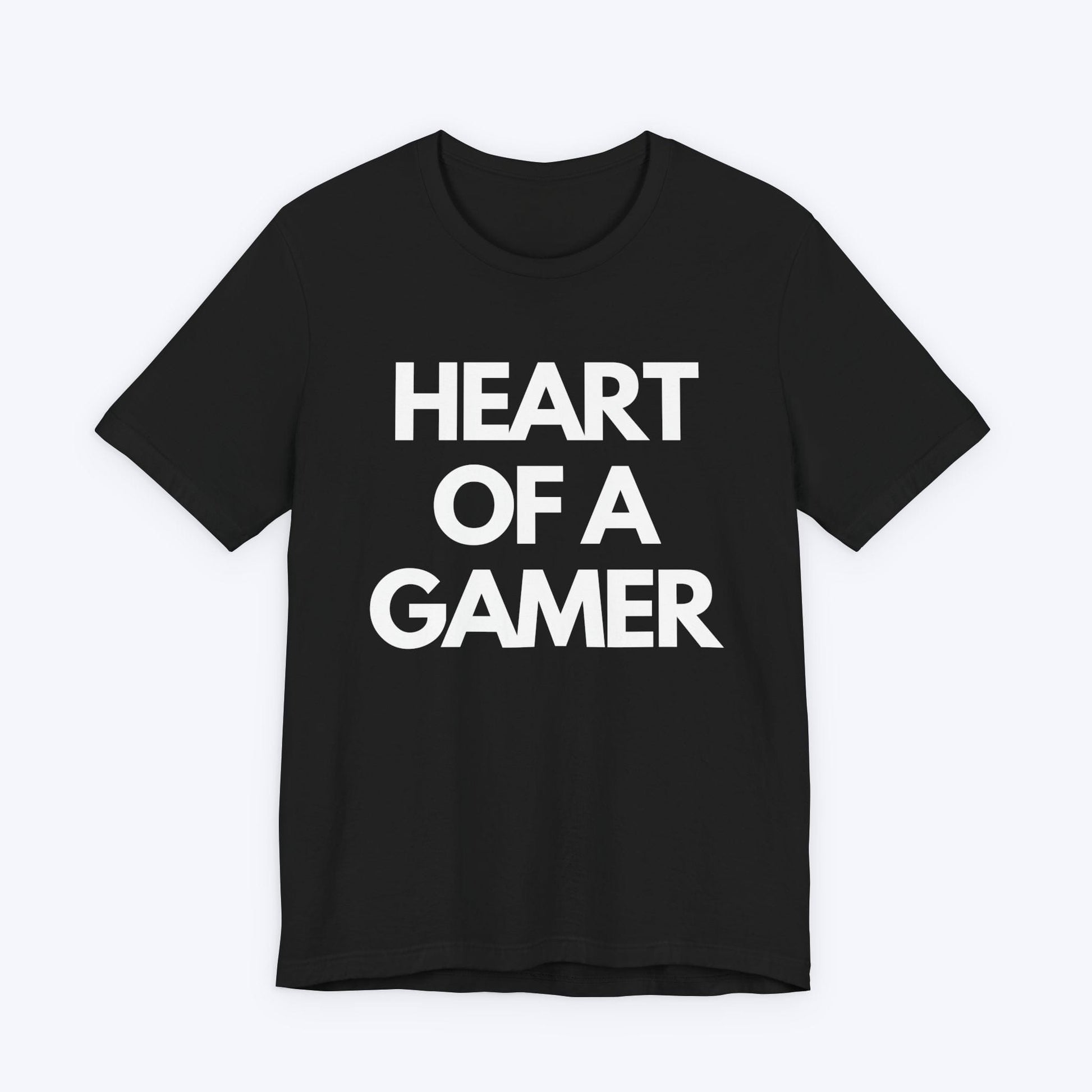 T-Shirt Black / S Heart of a Gamer T-shirt