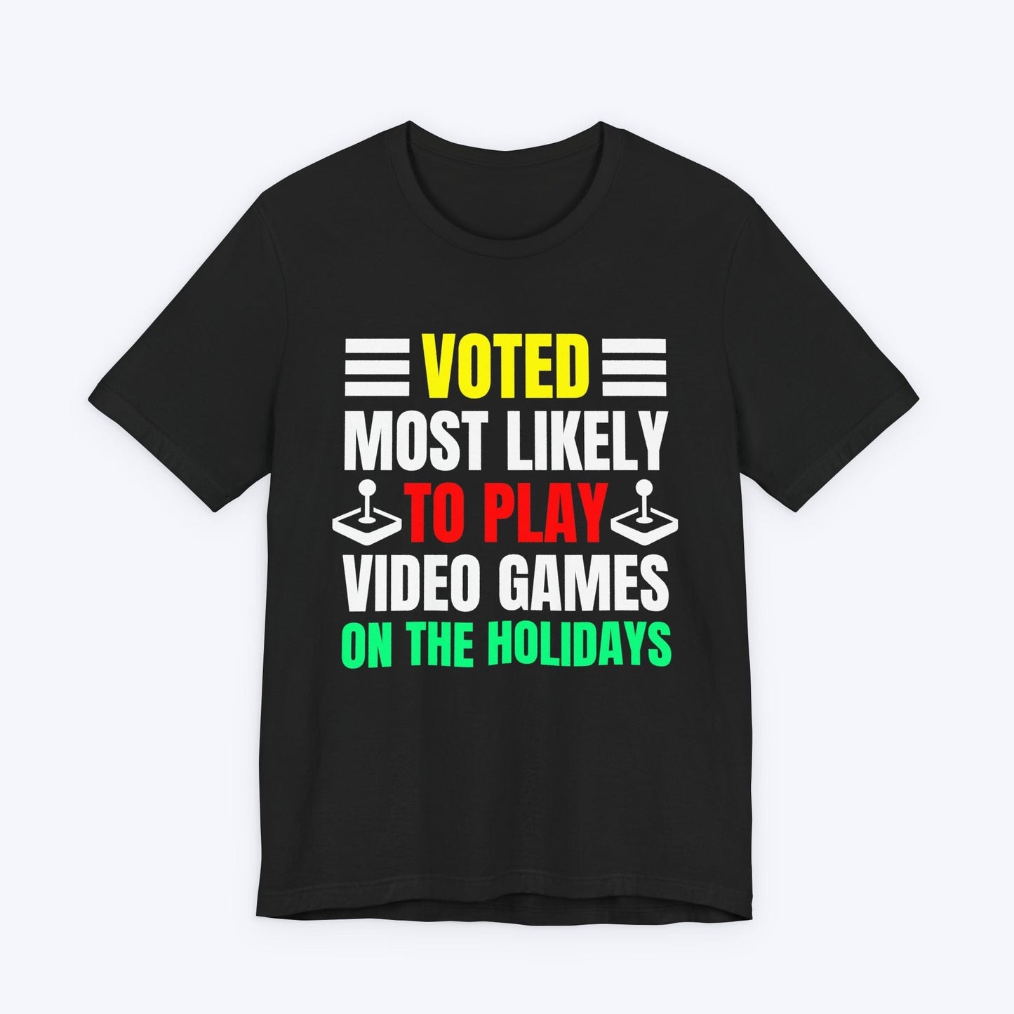T-Shirt Black / S Holiday Gamer T-shirt