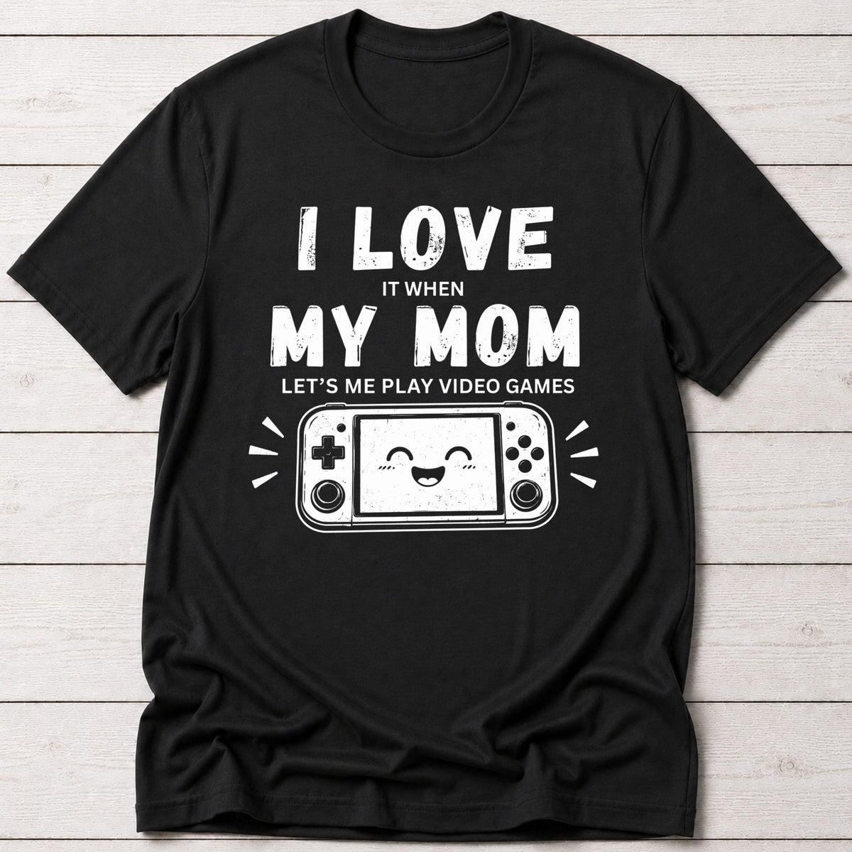 T-Shirt Black / S I Love My Mom T-shirt