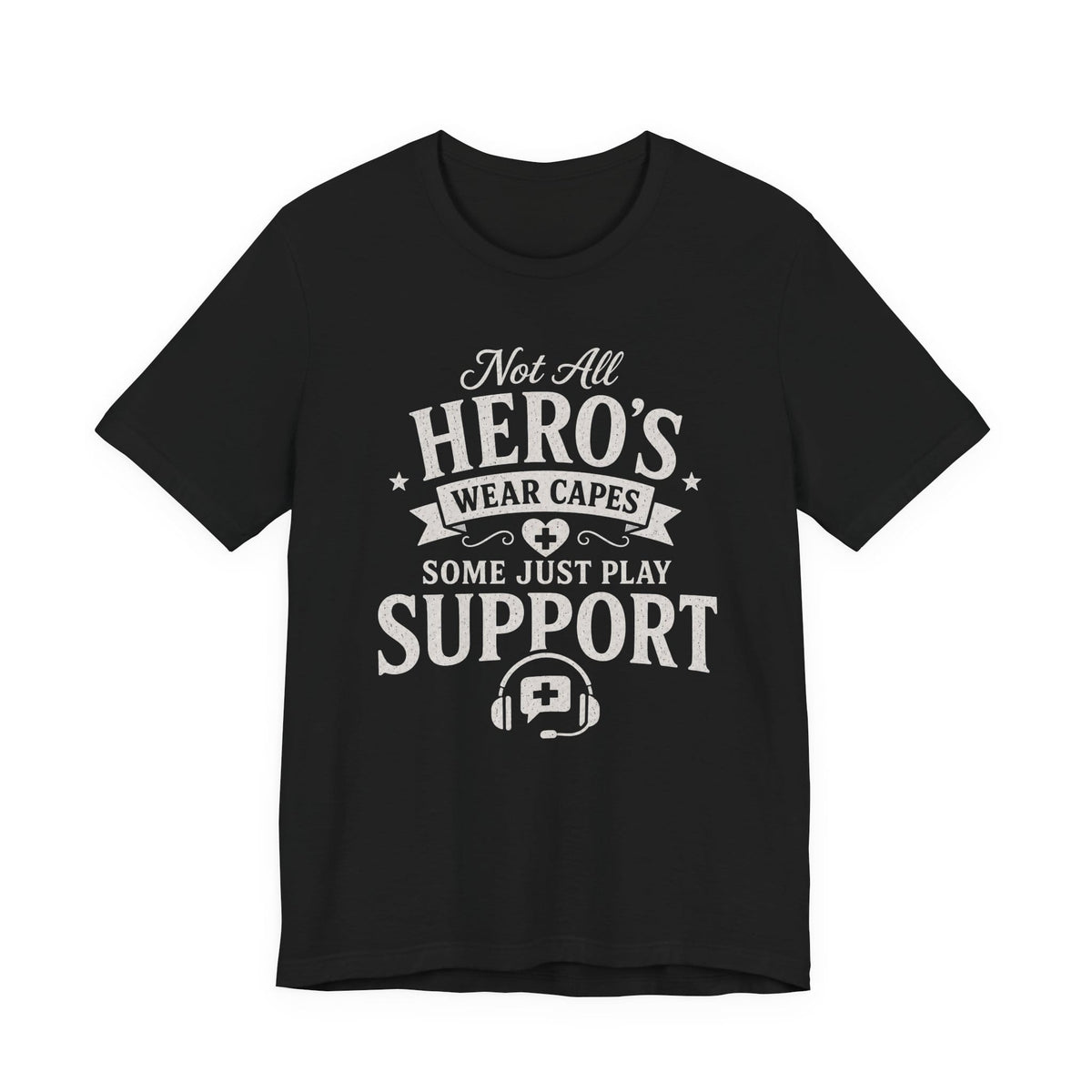 T-Shirt Black / S I Play Support T-shirt