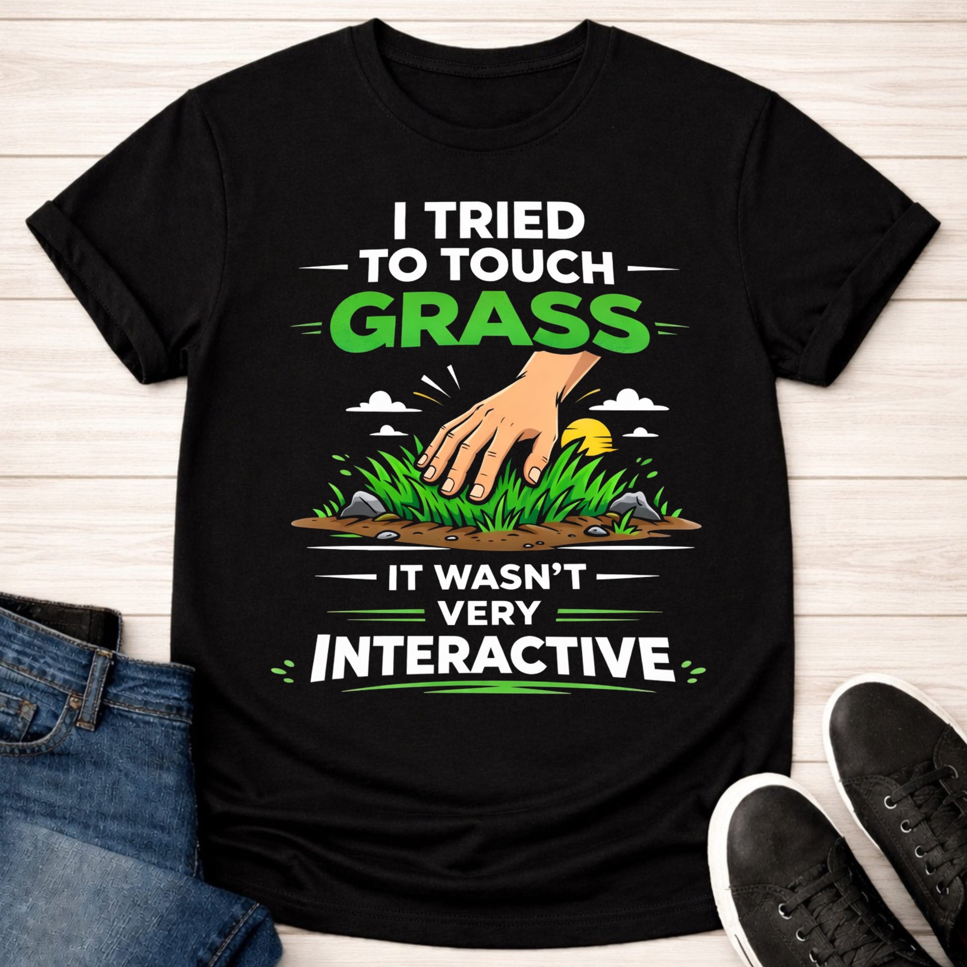 T-Shirt Black / S I Tried T-shirt