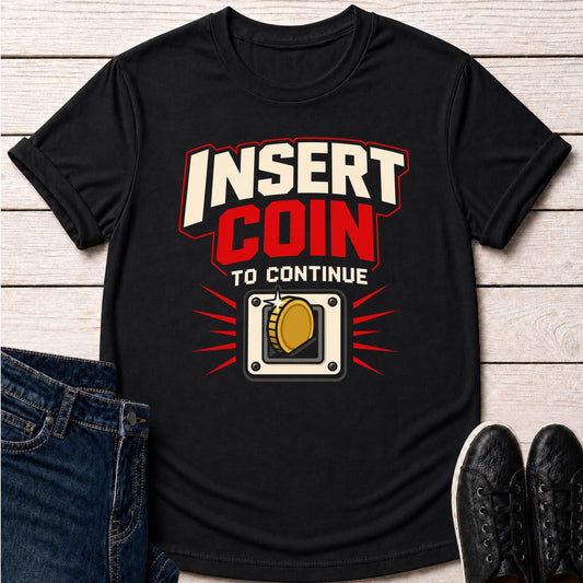 T-Shirt Black / S Insert Coin T-shirt