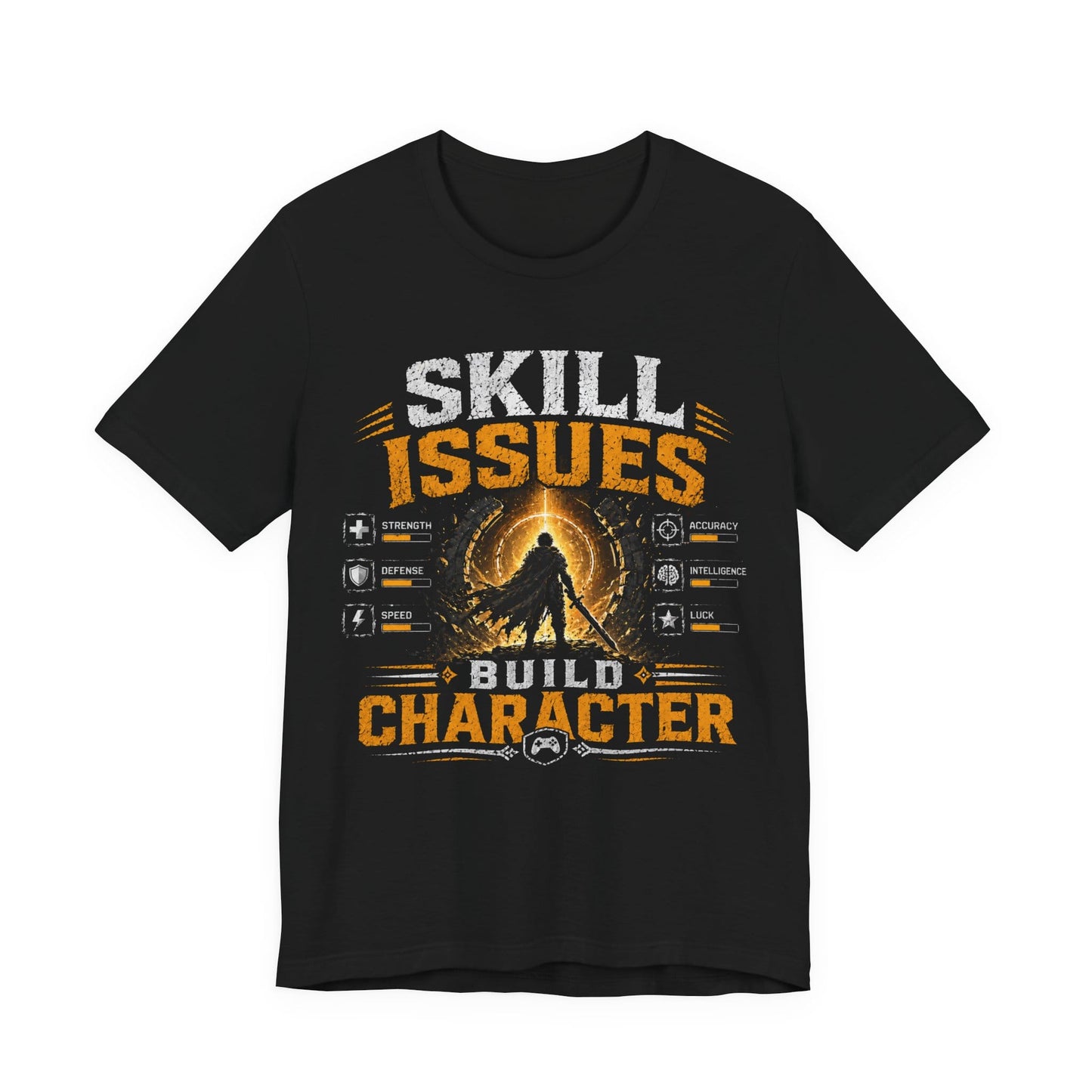 T-Shirt Black / S Issues Build Character T-shirt