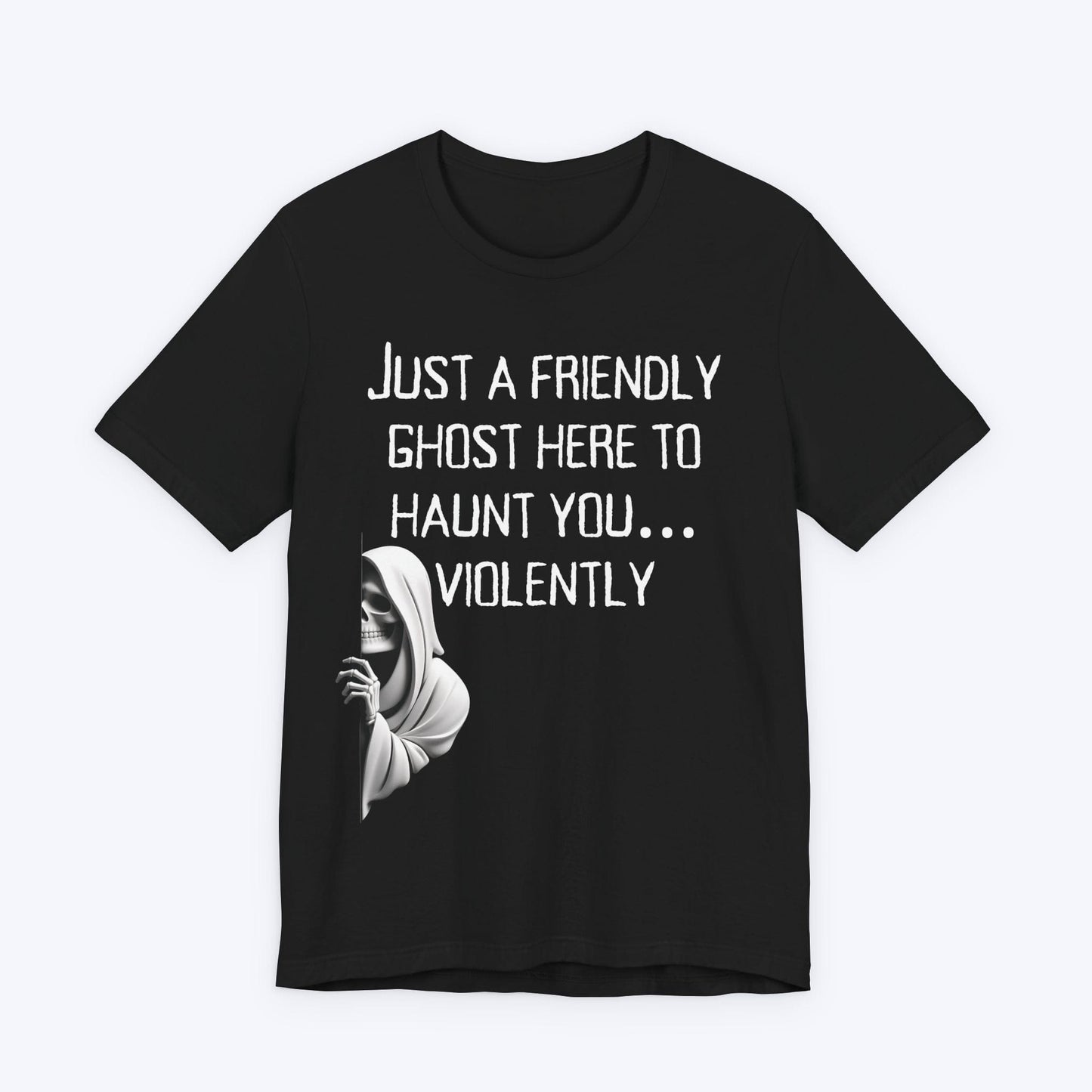 T-Shirt Black / S Just a Friendly Ghost T-shirt